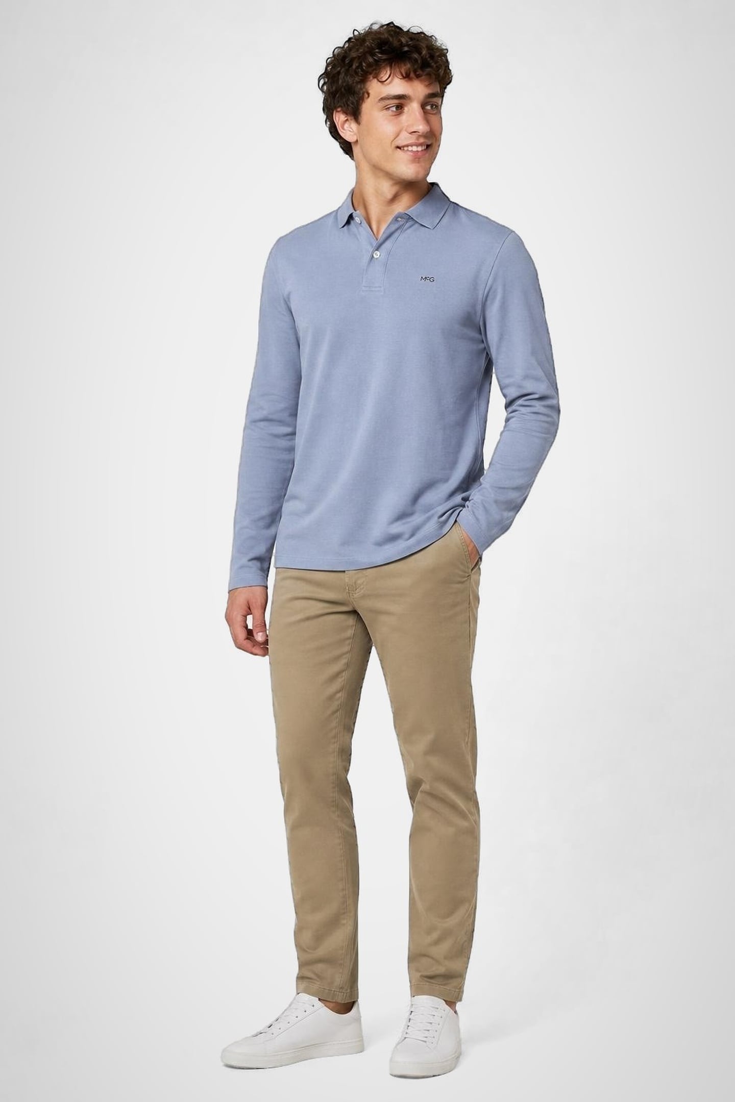 CLASSIC POLO CHAMBRAY BLUE 2