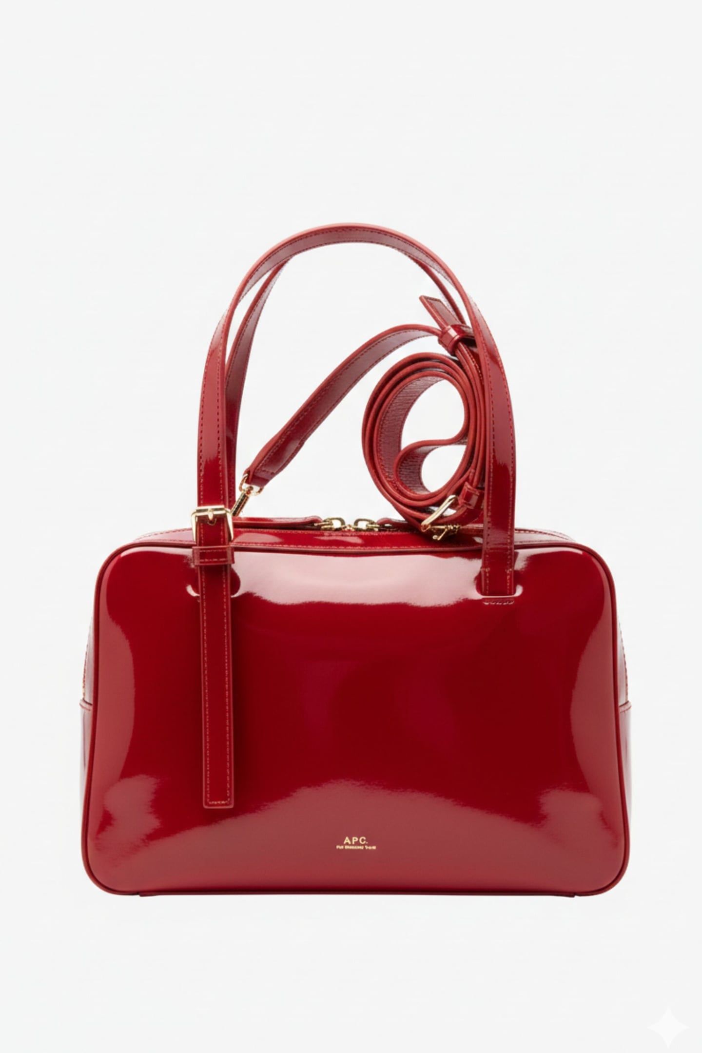 BAG VIRGINIE BOX BRIGHT RED 1
