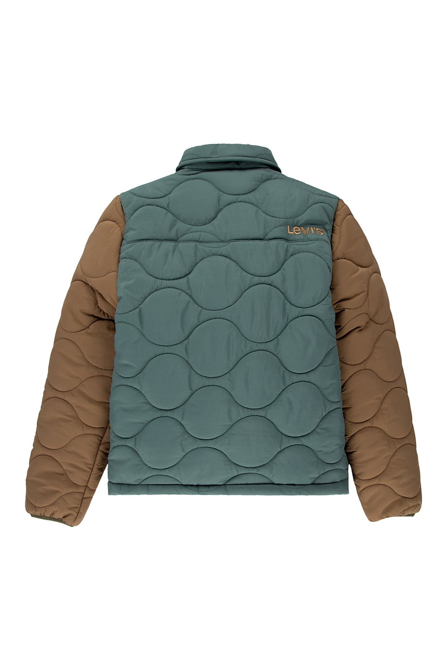 BOYS QUILTED SHIRT JACKET DARKFOREST 2