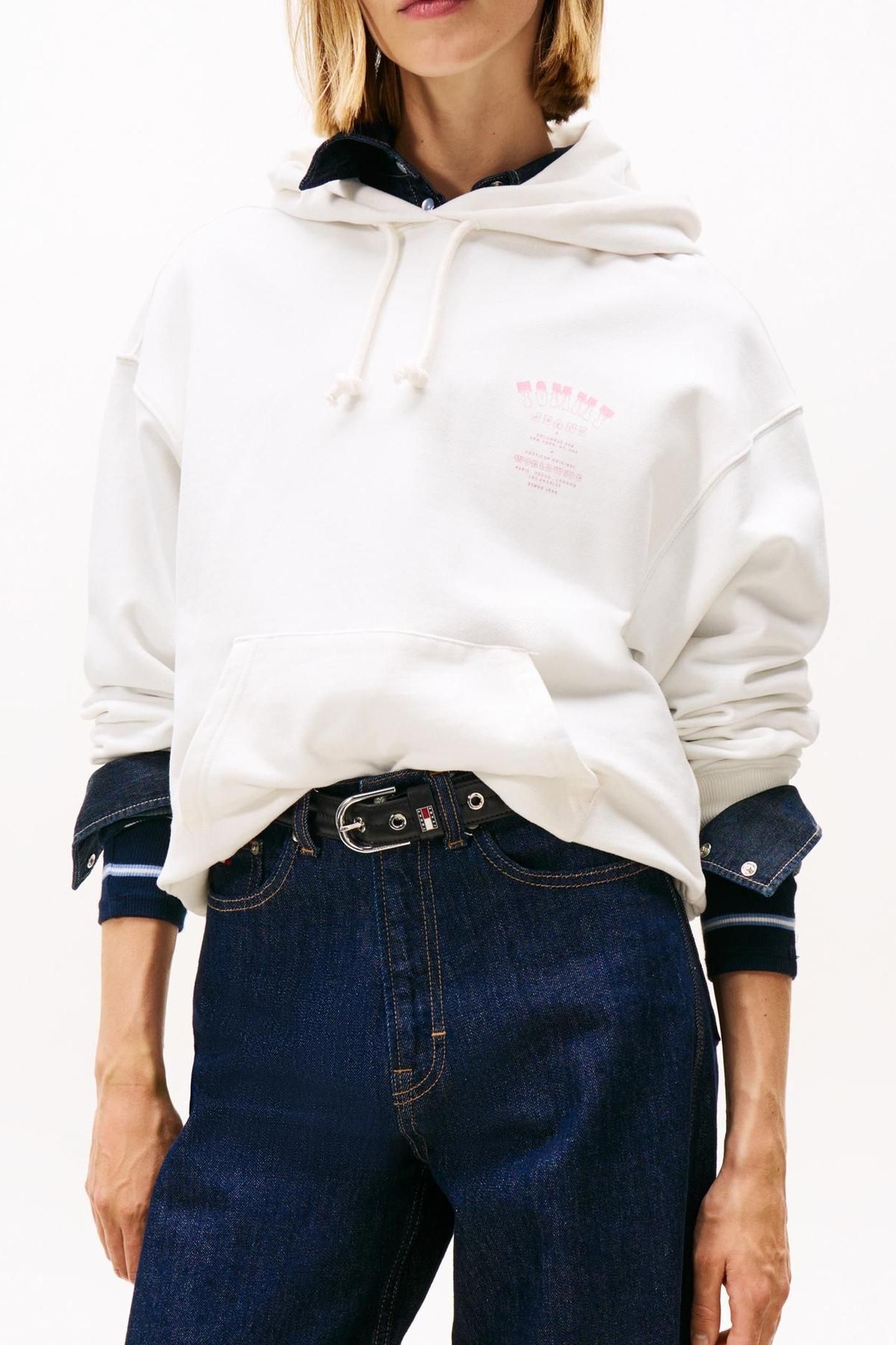 TJW BXY WESTERN TJ HOODIE ANCIENT WHITE 1