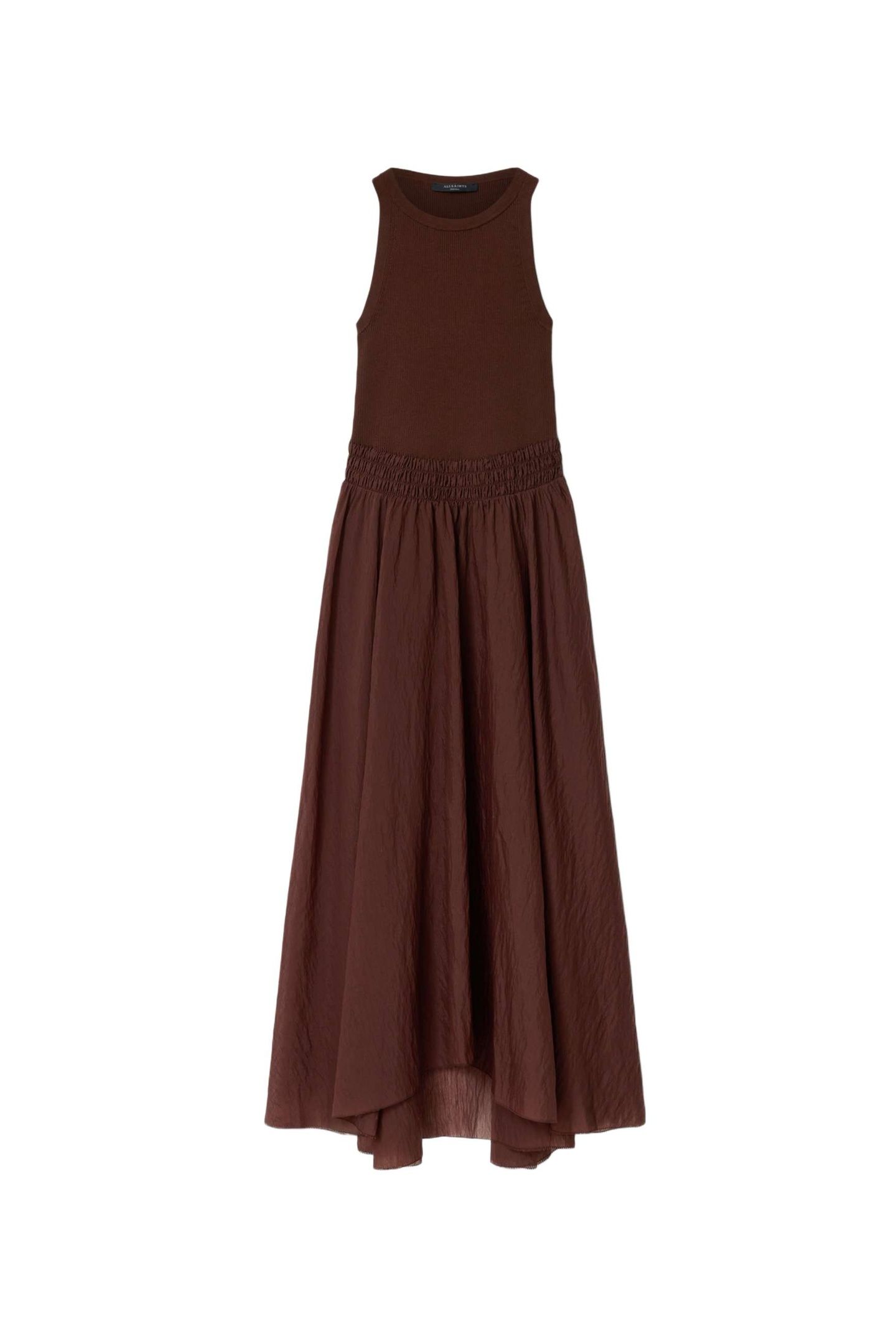 ZENIA DRESS BITTER BROWN 3