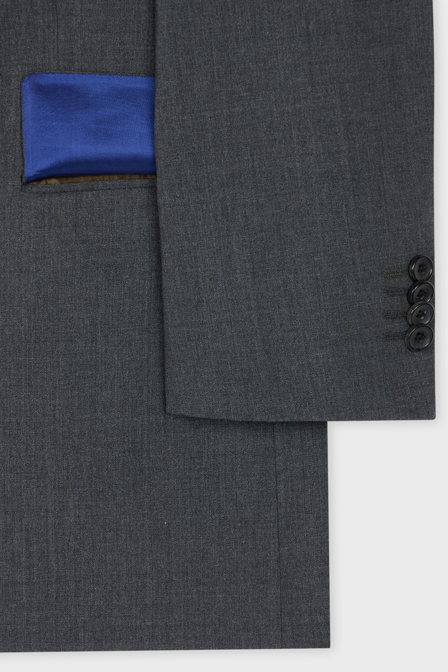 MENS JACKET GREY MELANGE 4