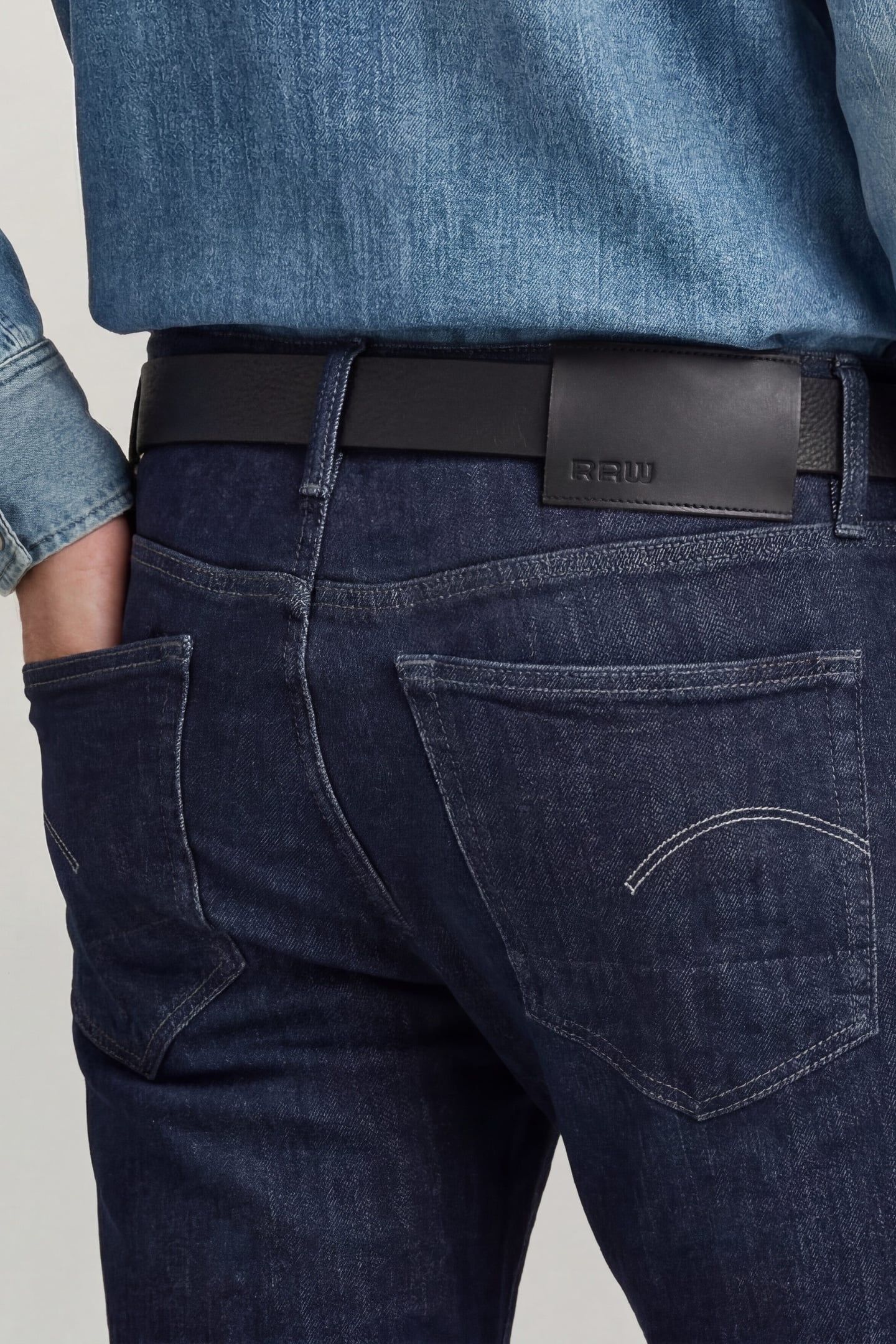 3301 SLIM DARK BLUE 5