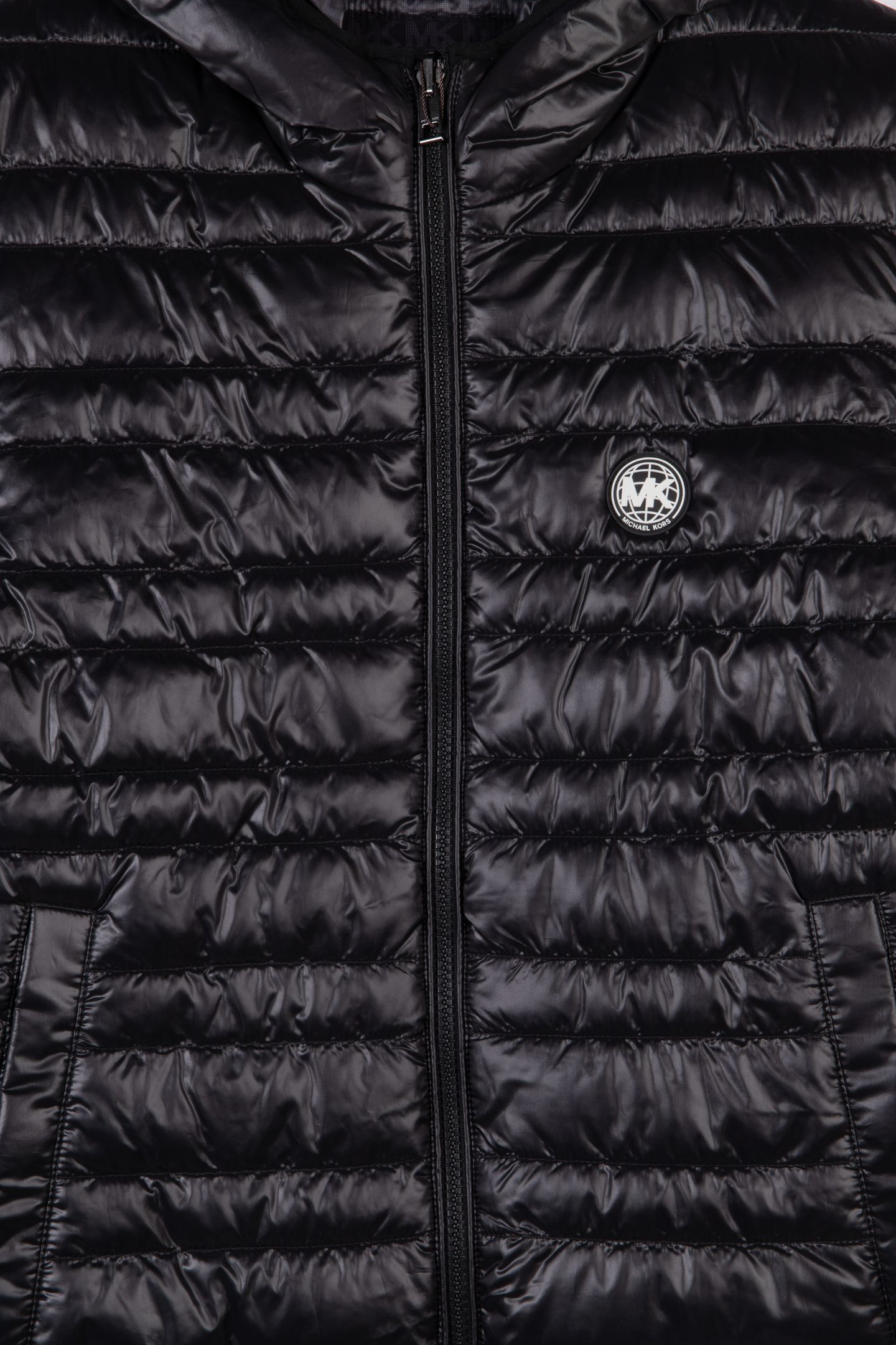HOODED PUFFER BLACK 4