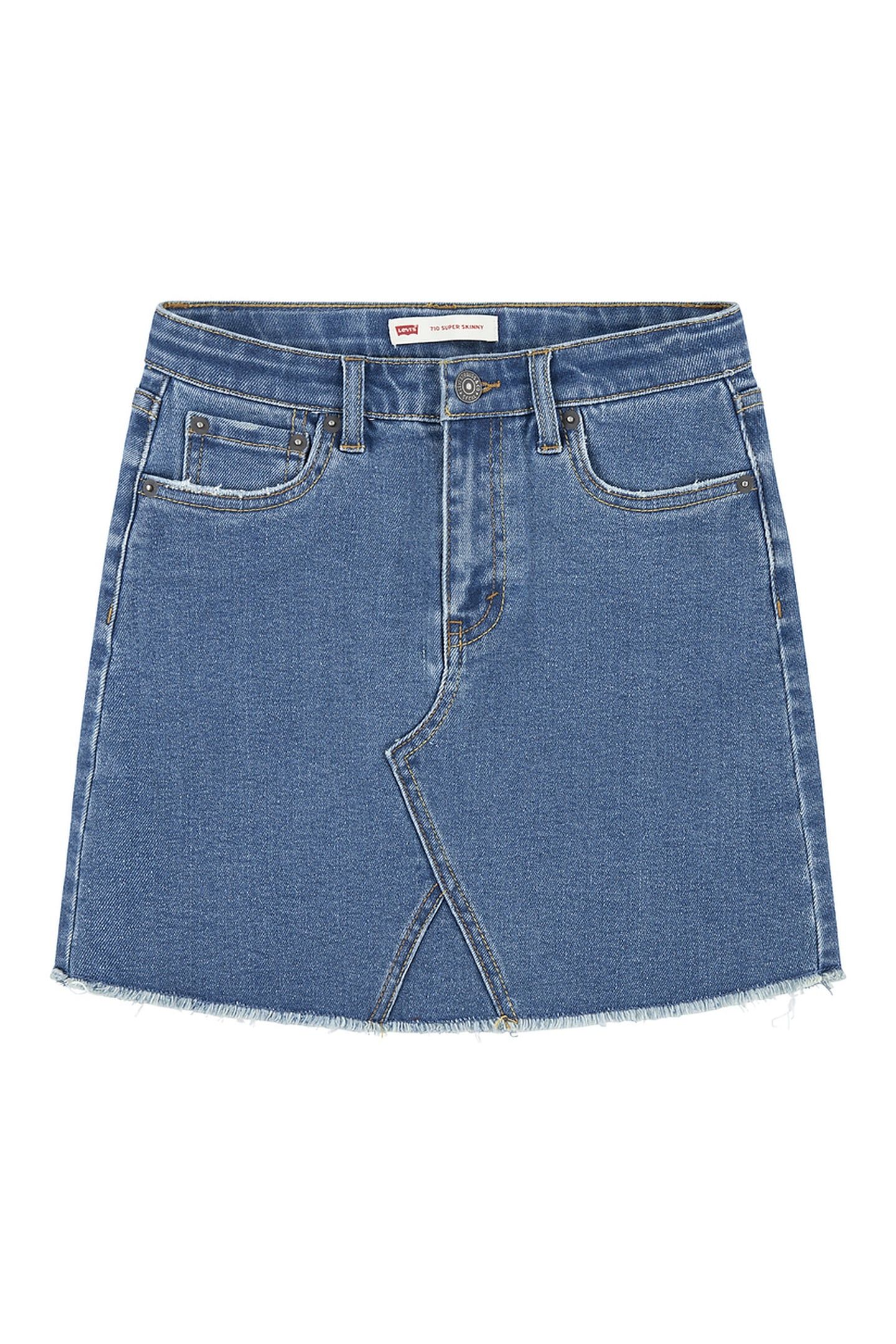 GIRLS HIGH RISE DENIM SKIRT RICHARDS 1