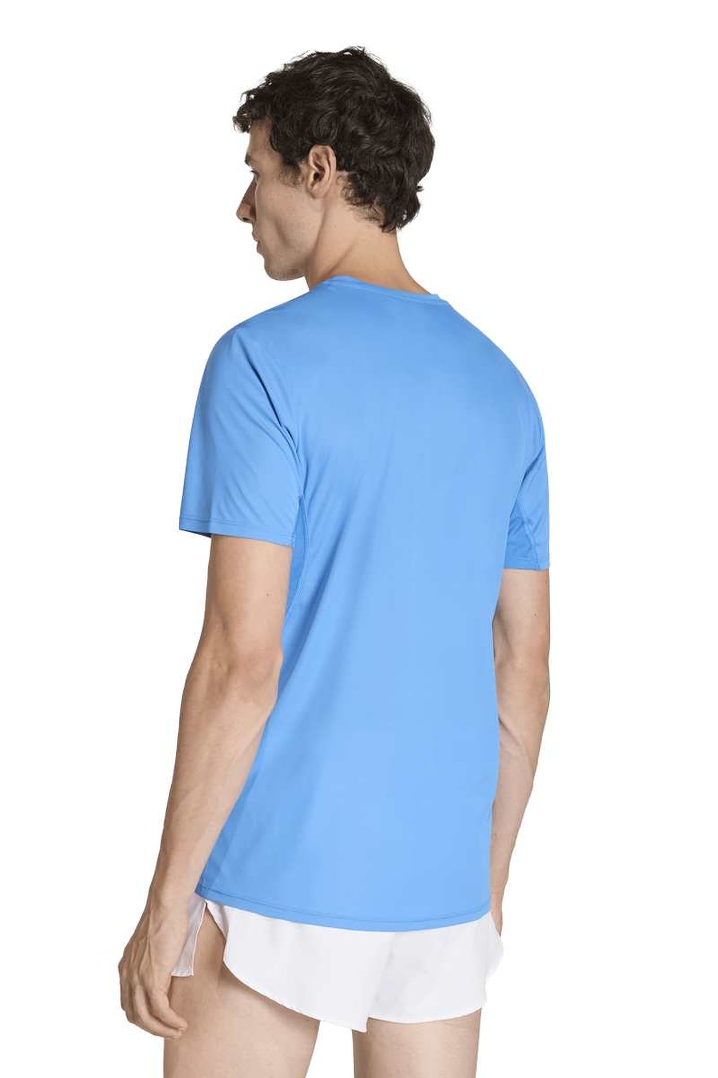 UNISEX ADIZERO TEE RAY BLUE 2