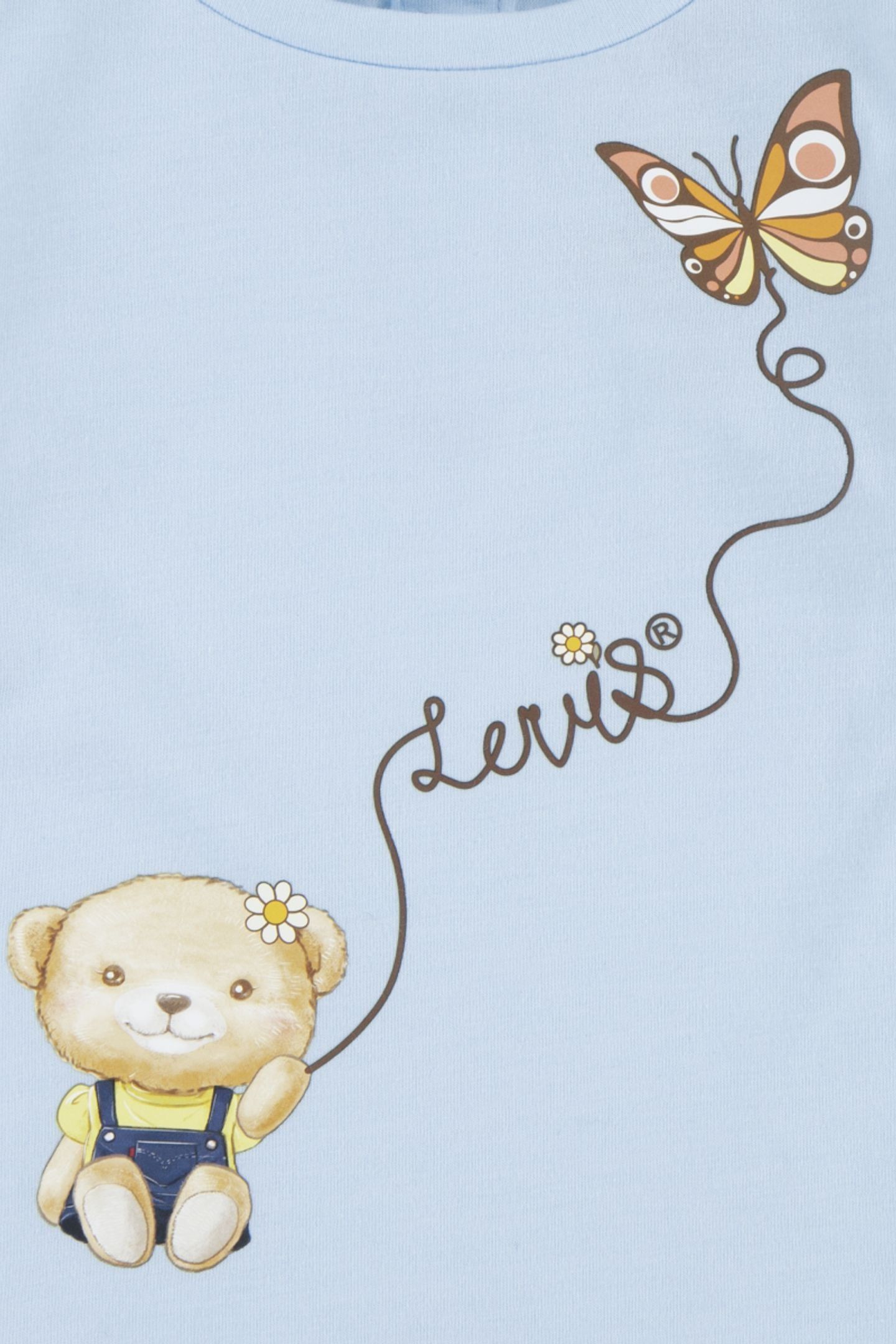 GIRLS BEAR NOTCHED FRONT TEE OMPHALODES 4