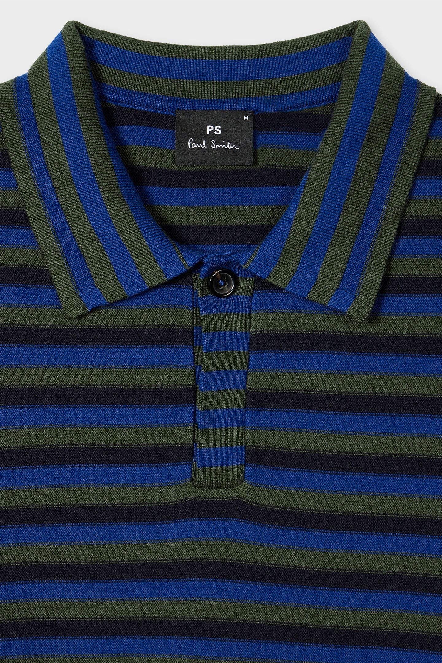 MENS SWEATER LS POLO VERY DARK NAVY 7