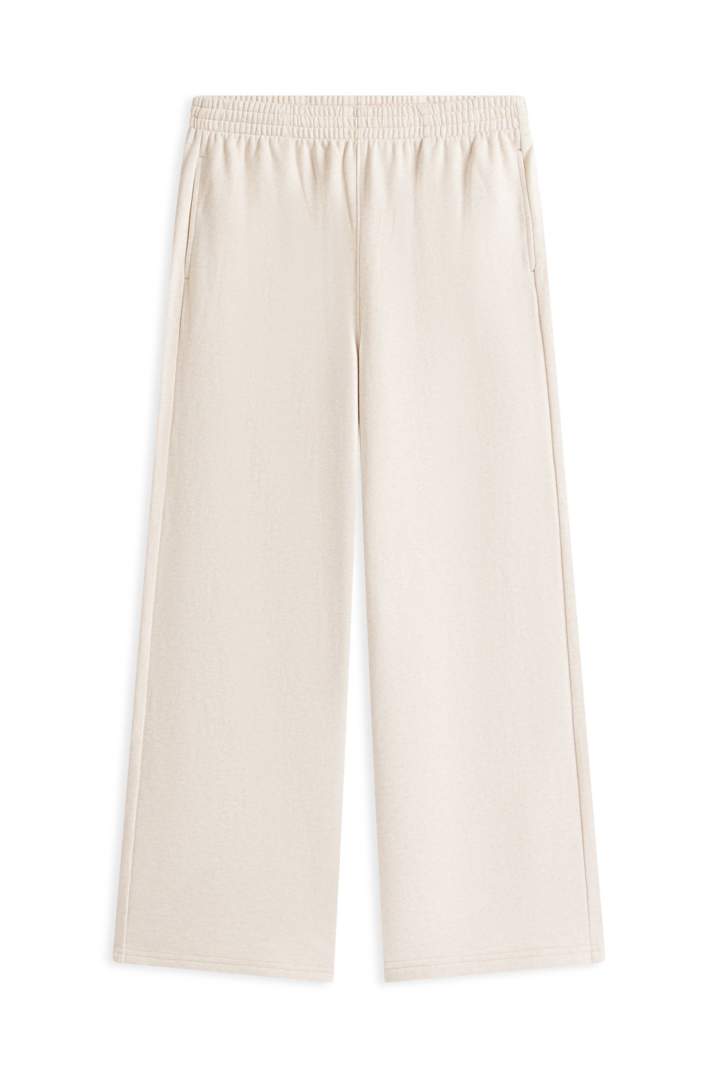 WIDE LEG PANTS BEIGE HEATHER 4