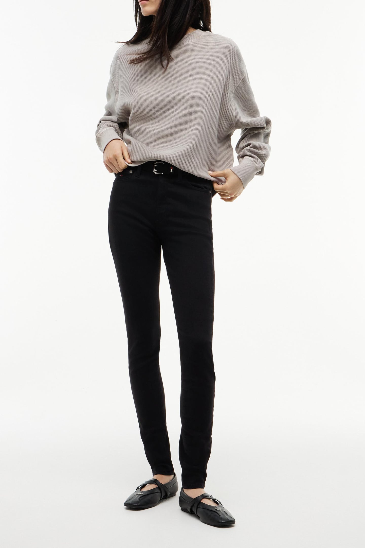 SYLVIA HIGH SKINNY DH428 DENIM BLACK 3