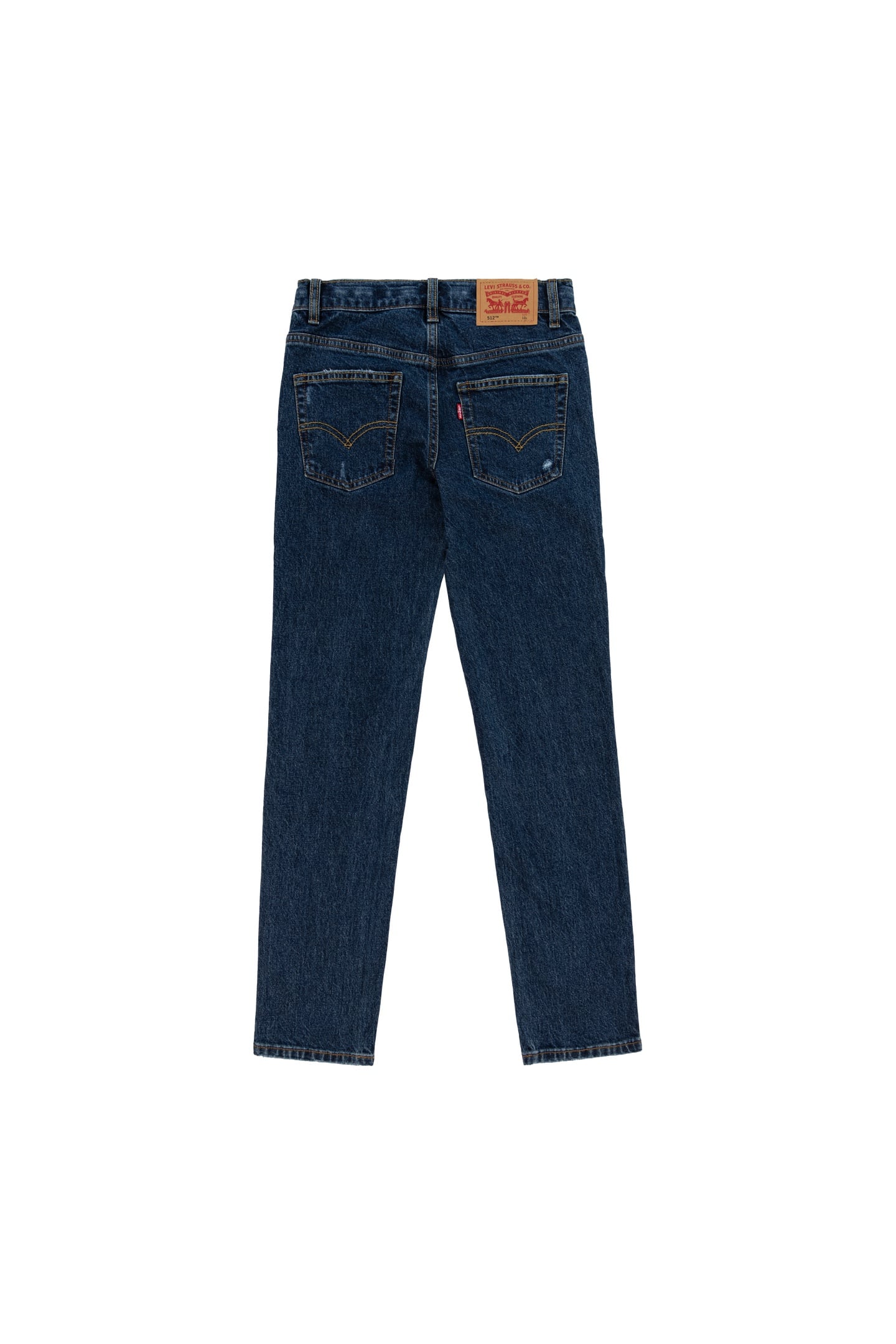 BOYS 512 SLIM TAPER JEANS EL TRAIN2 WITH DESTRUCTION 2