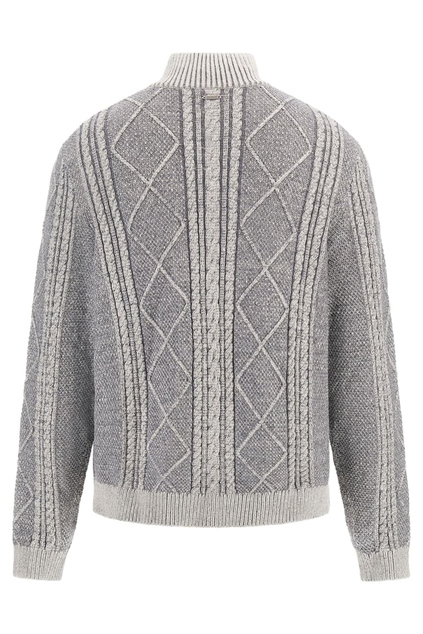 LS 1/2 ZIP MN NOEL C OVERCAST HEATHER MUL 2