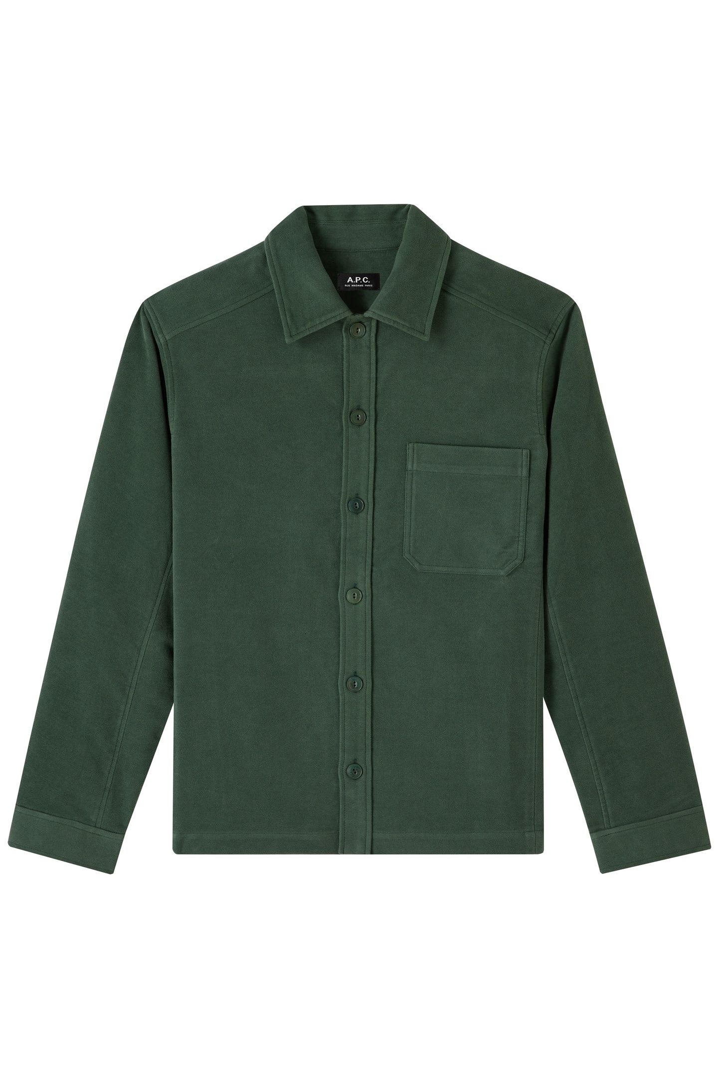 UNISEX OVERSHIRT ADRIEN PINE GREEN 2