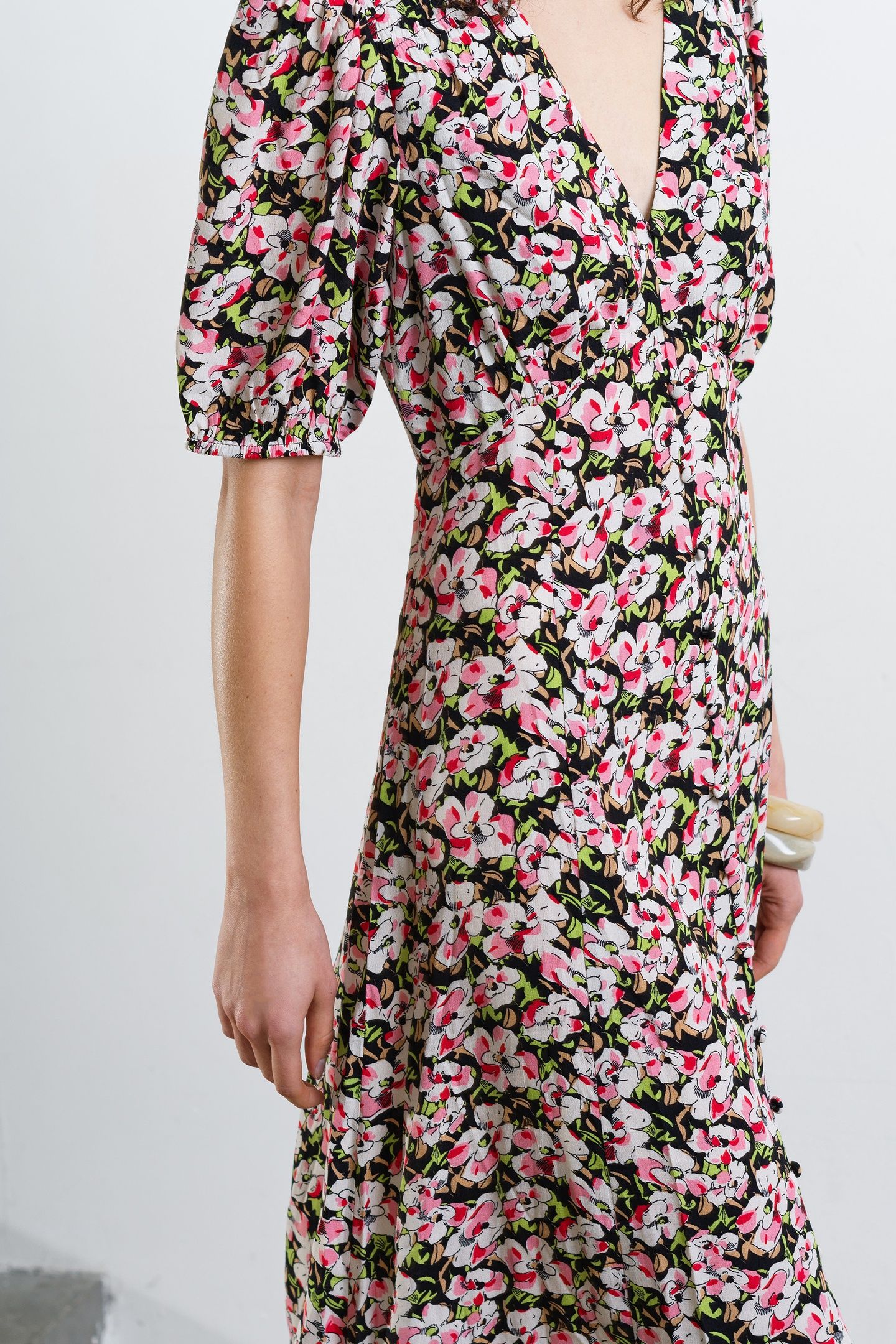 MOLLY LIZZIE TEA DRESS MULTI 4