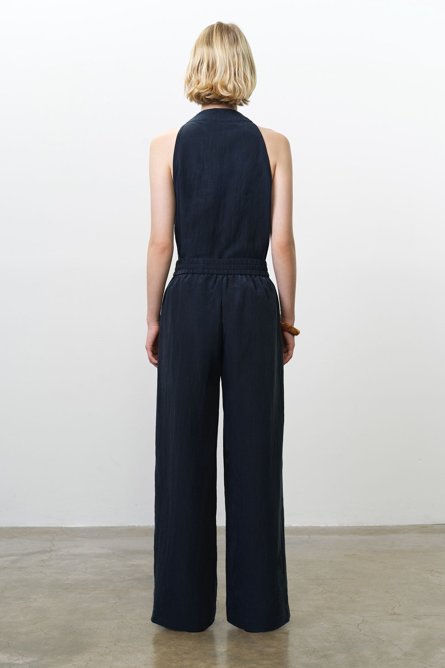 MELINA DRAWSTRING TRSR NEW NAVY 3