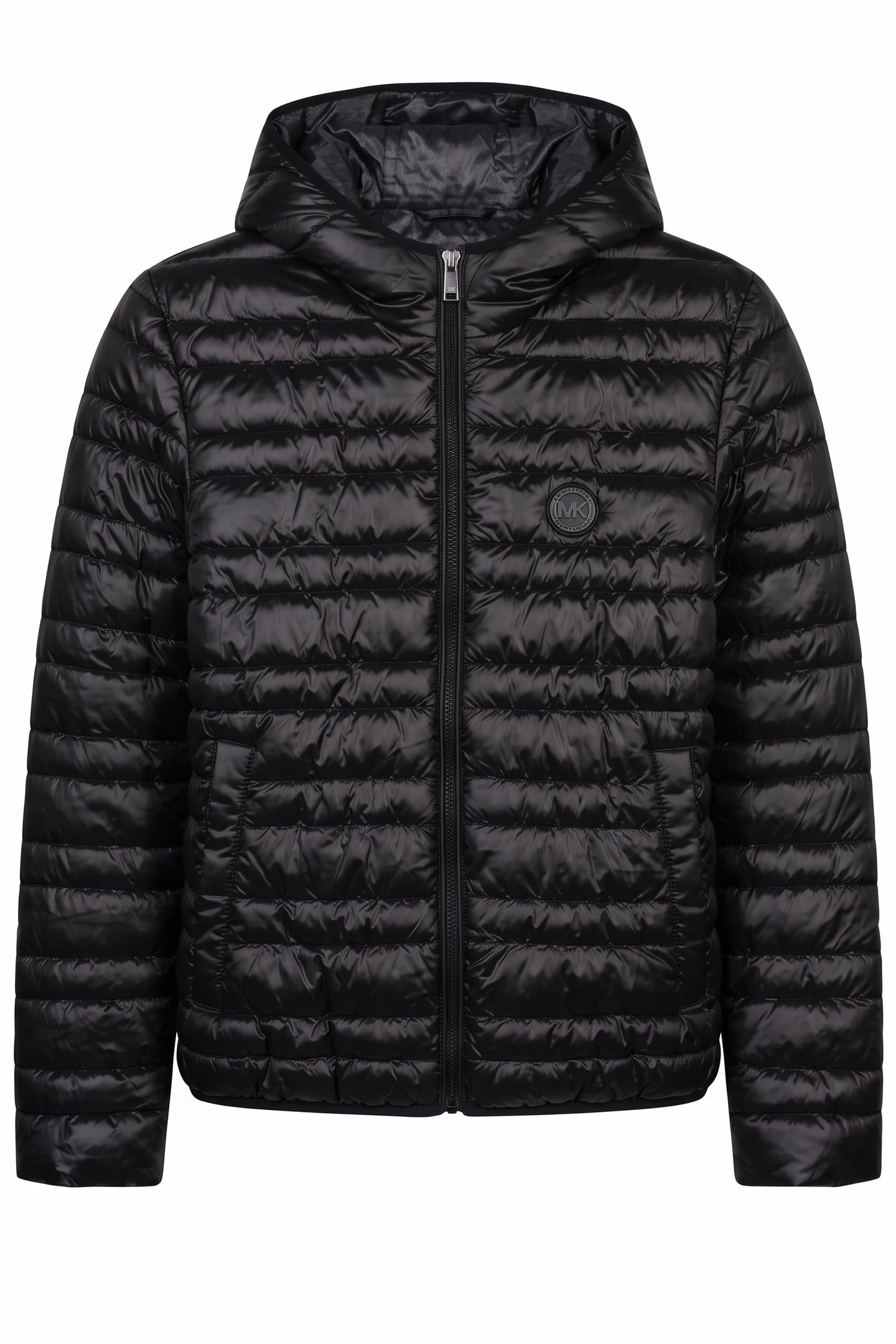 HOODED PUFFER BLACK 3