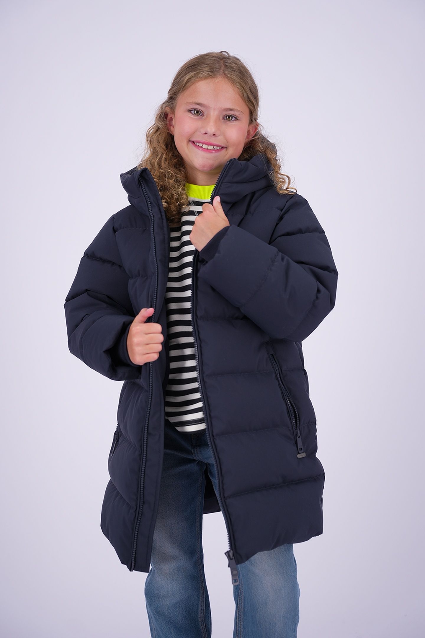 GIRLS TUNIA JACKET OUTDOOR DARK BLUE 4