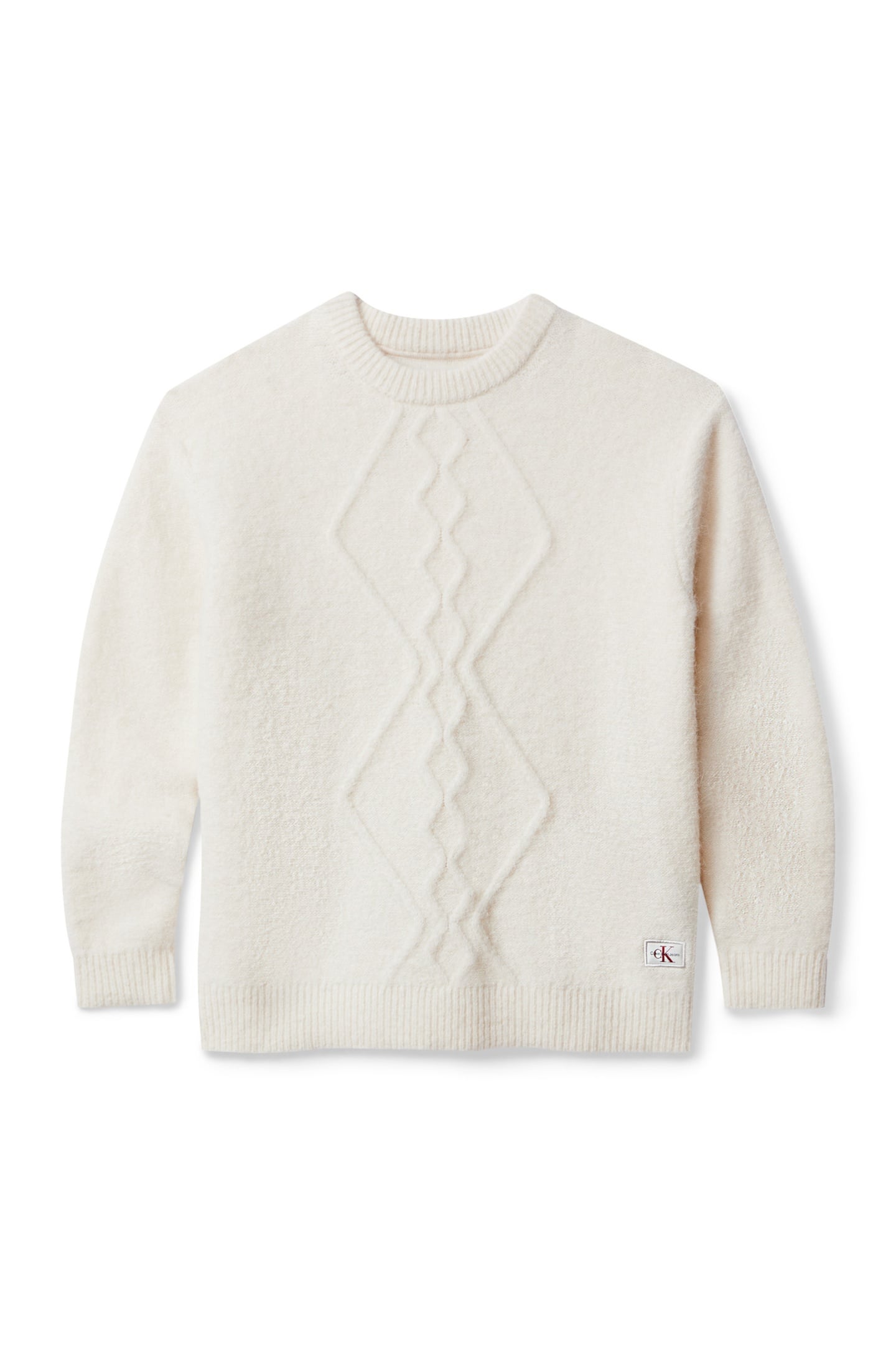 BOYS FLUFFY SWEATER WHITECAP GRAY 4