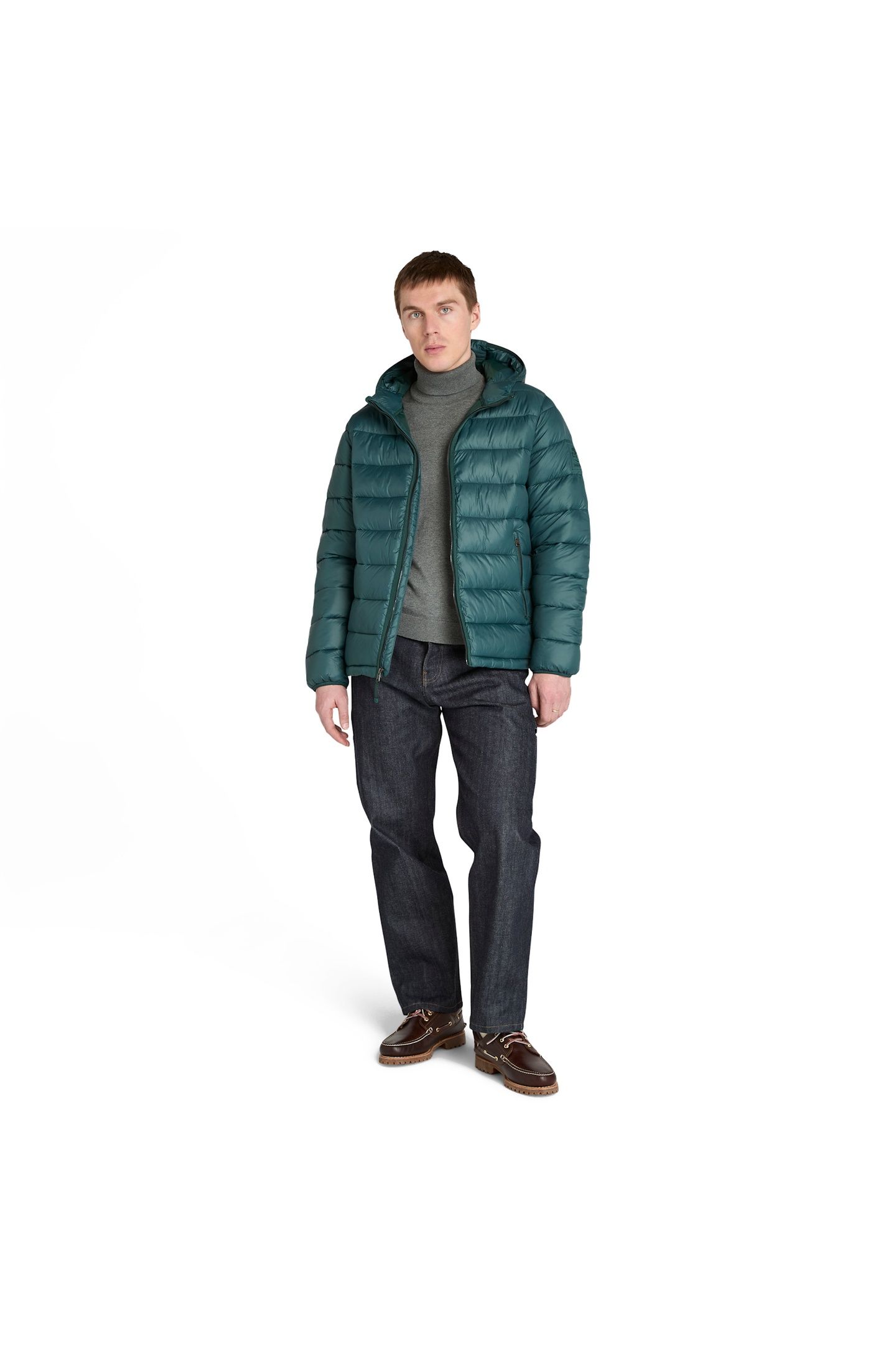 GARFIELD DURABLE WATER REPELLENT PUFFER JACKET GREEN GABLES 4