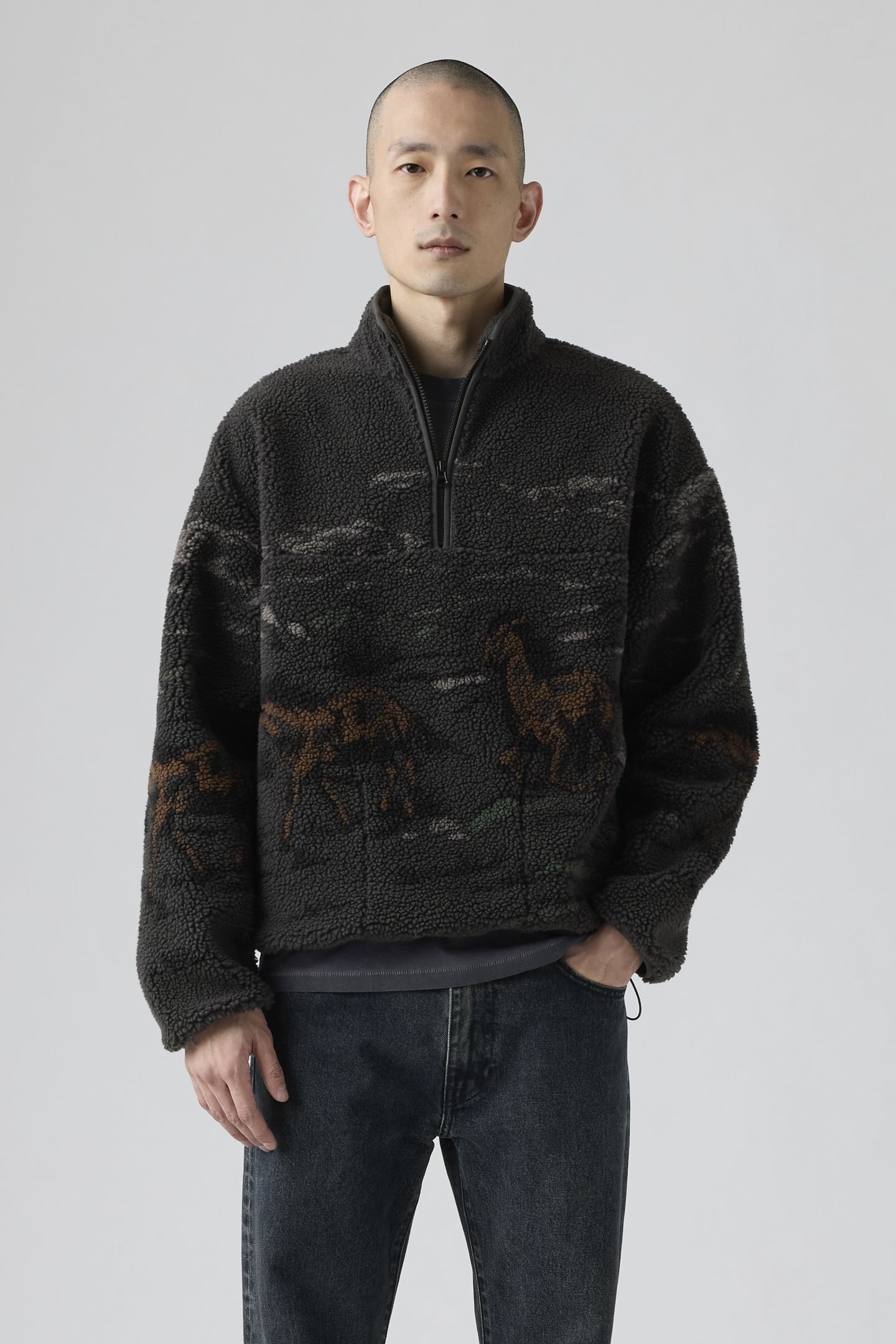 IDYLLWILD SHERPA POPOVER SWEATSHIRT 1
