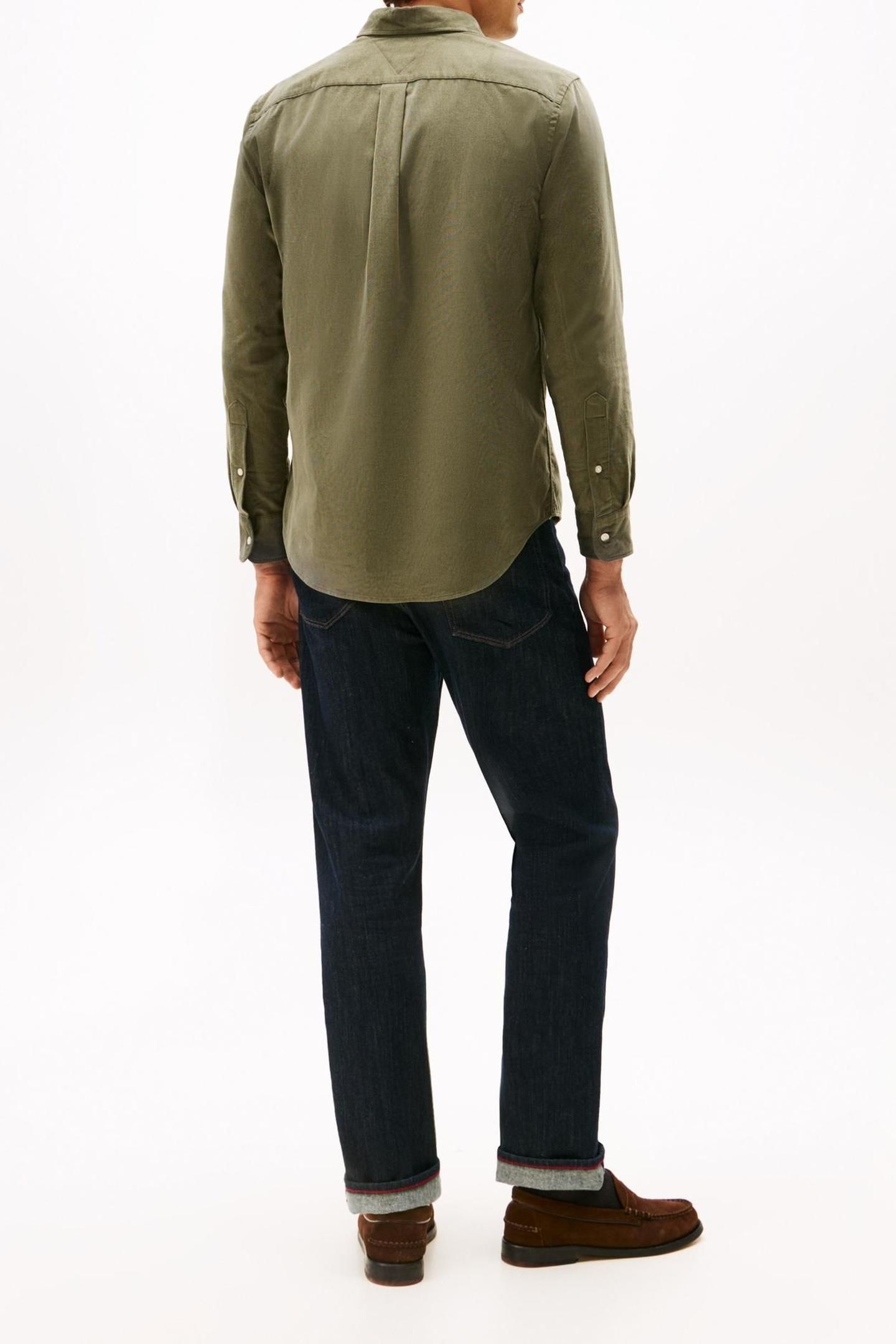 SOLID CORDUROY RF SHIRT BATTLE GREEN 3