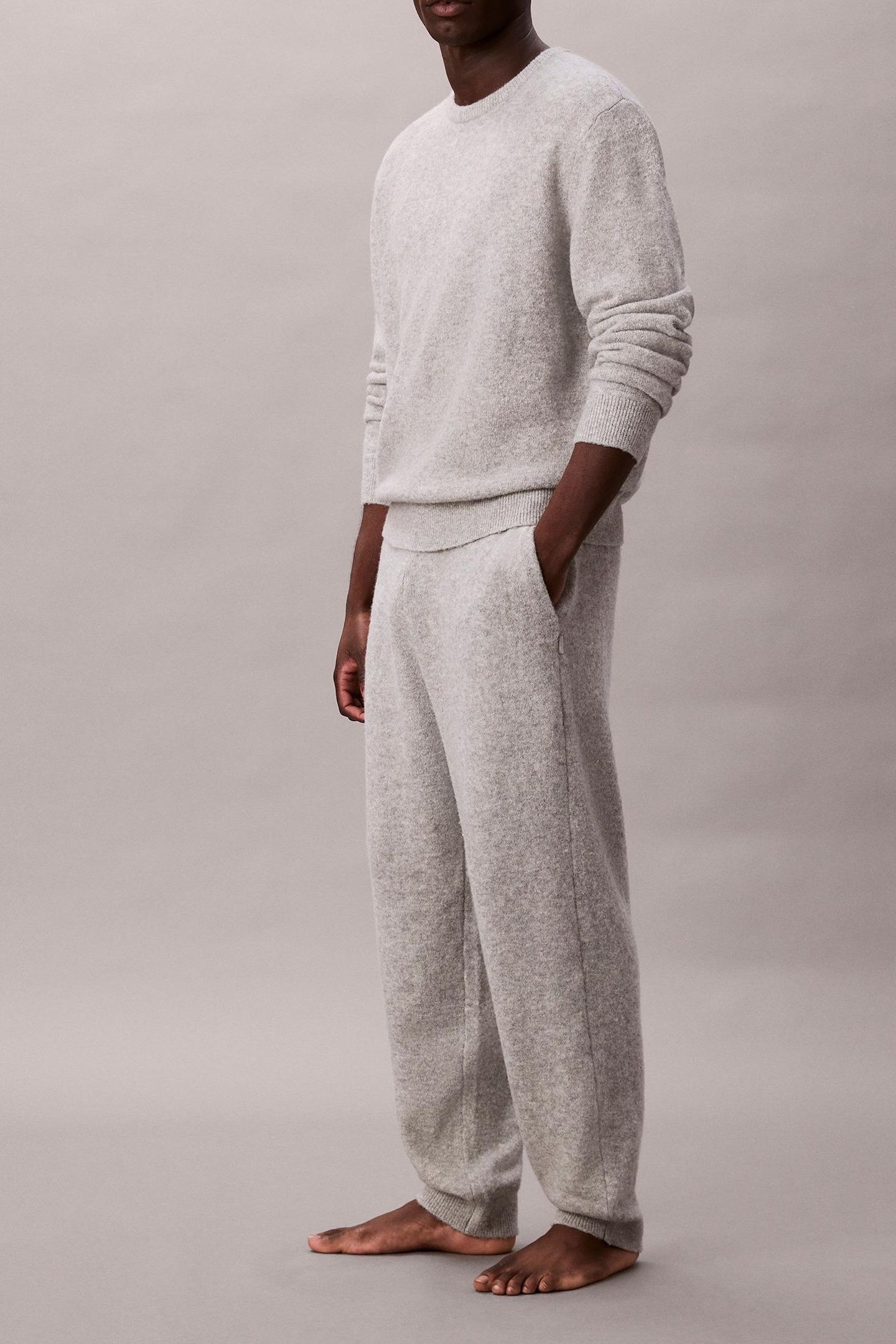SWEATER JOGGER GREY HEATHER 3