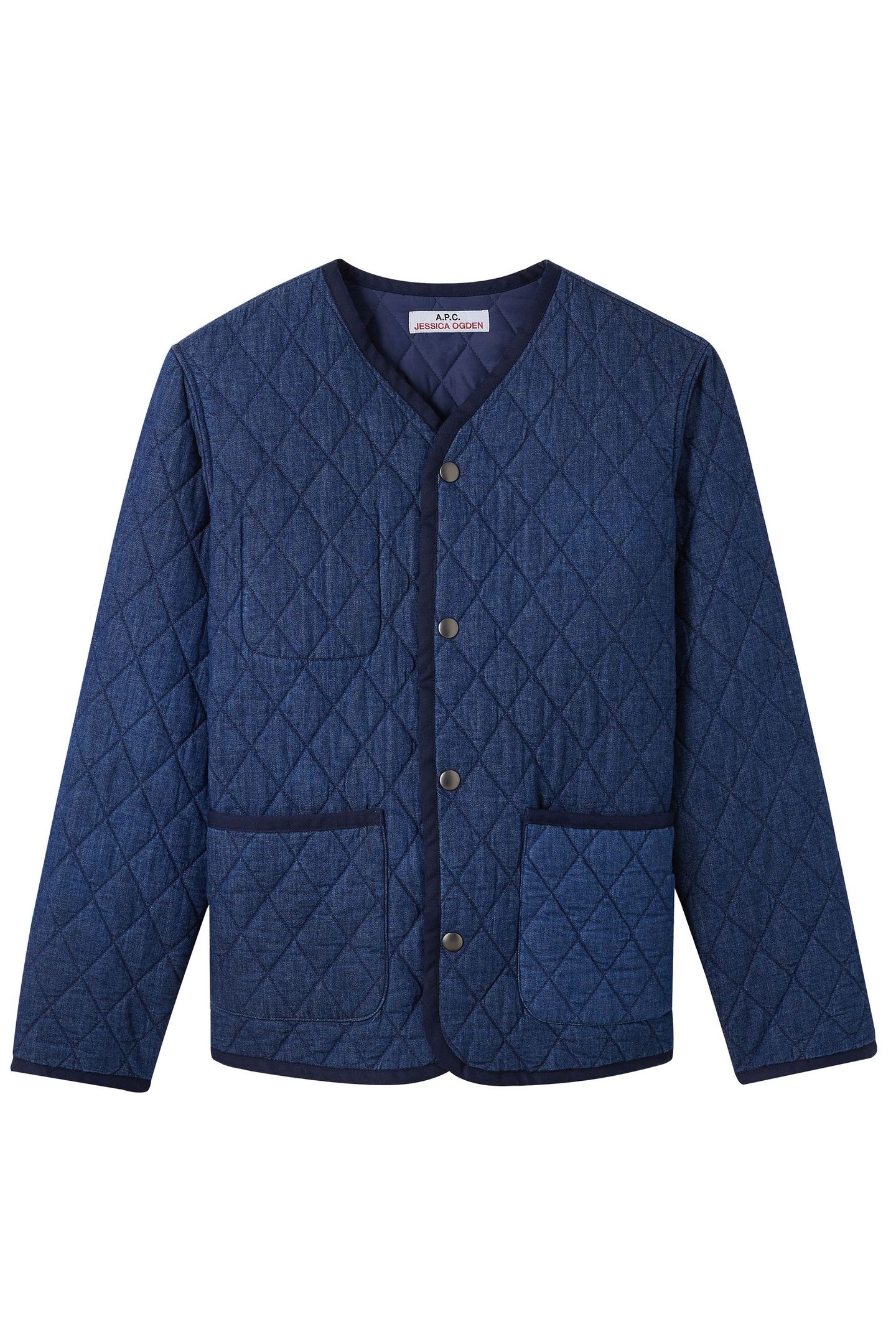 UNISEX JACKET ALEIK WASHED INDIGO 2