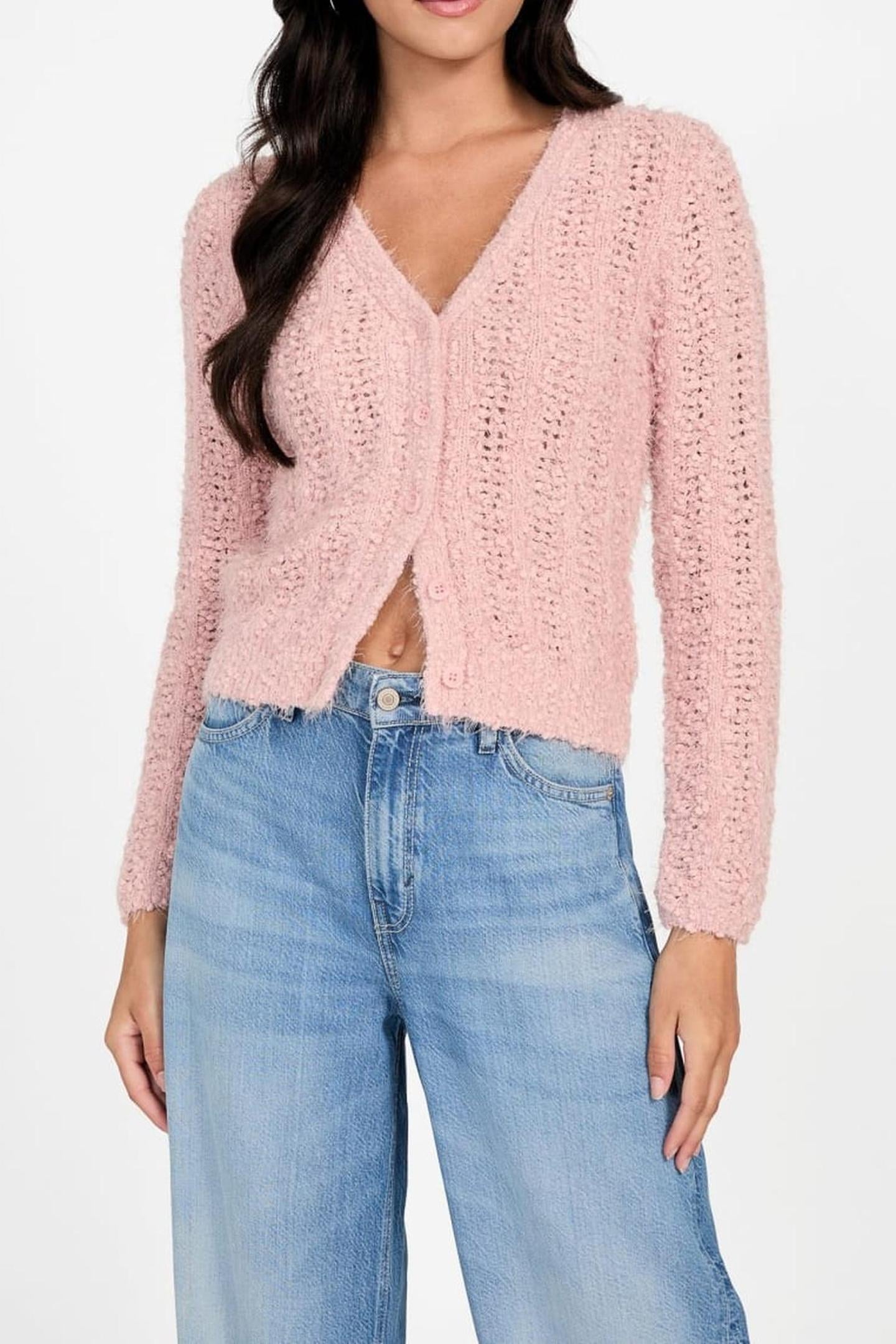 LS VN BEA OPEN STITC PINK PEARL 1