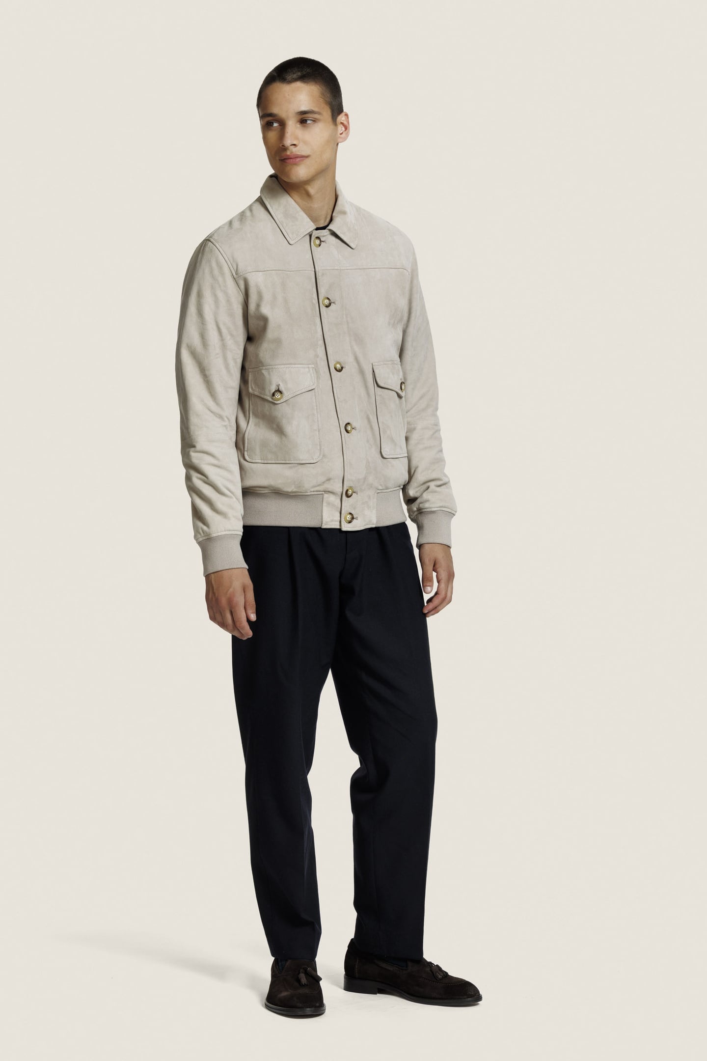 JOSEPH JACKET TAUPE 1