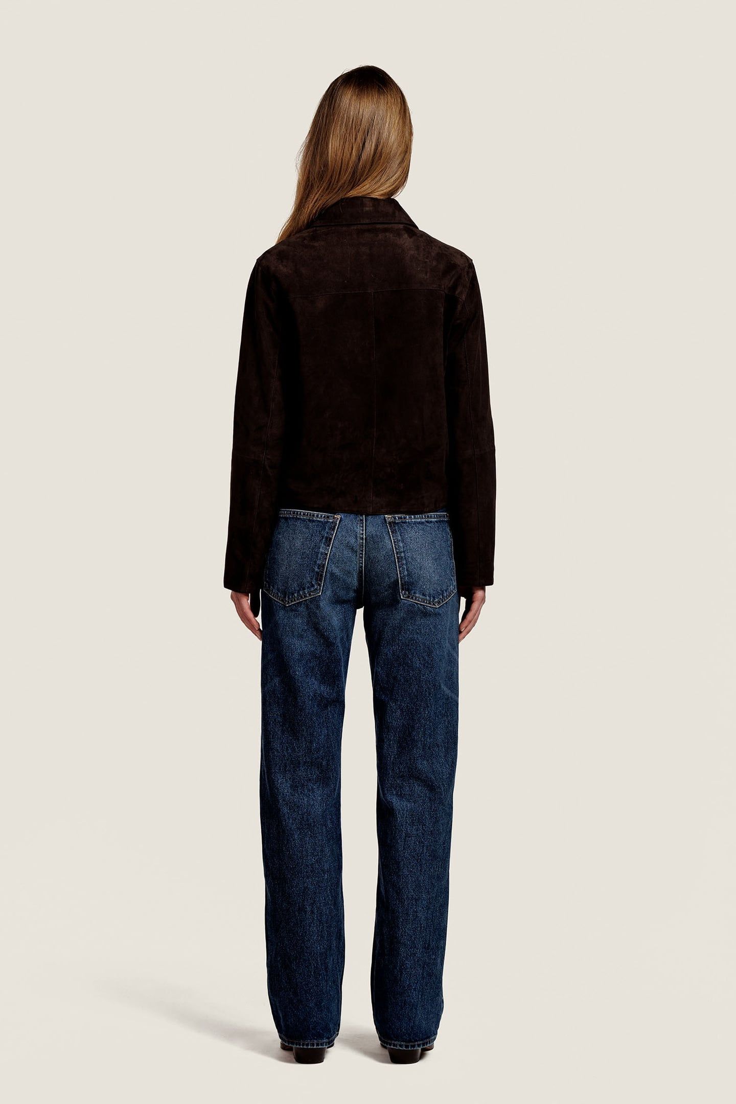 ROCKY SUEDE JACKET COFFEE 2