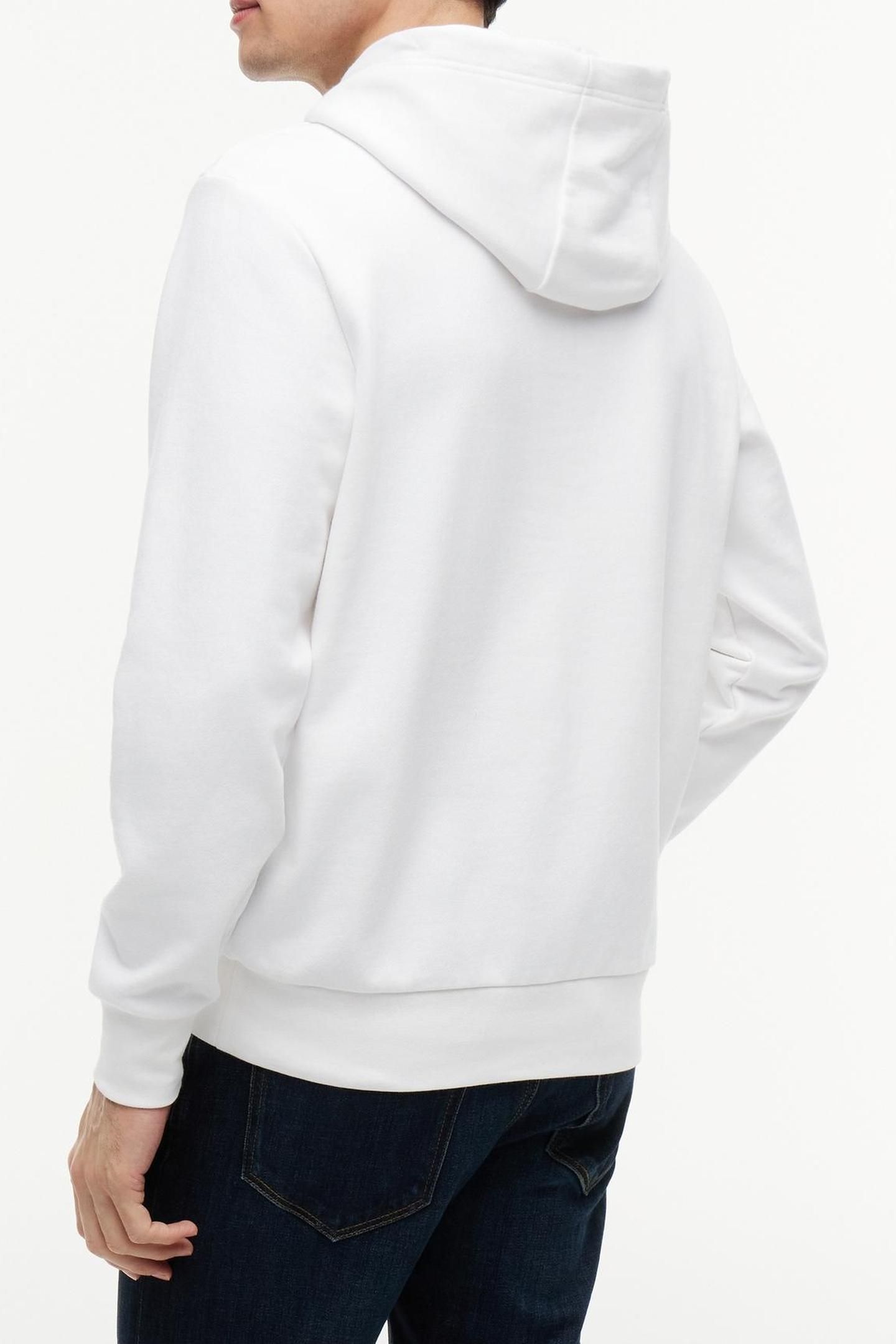 SCRIPT FLAG HOODIE WHITE 2