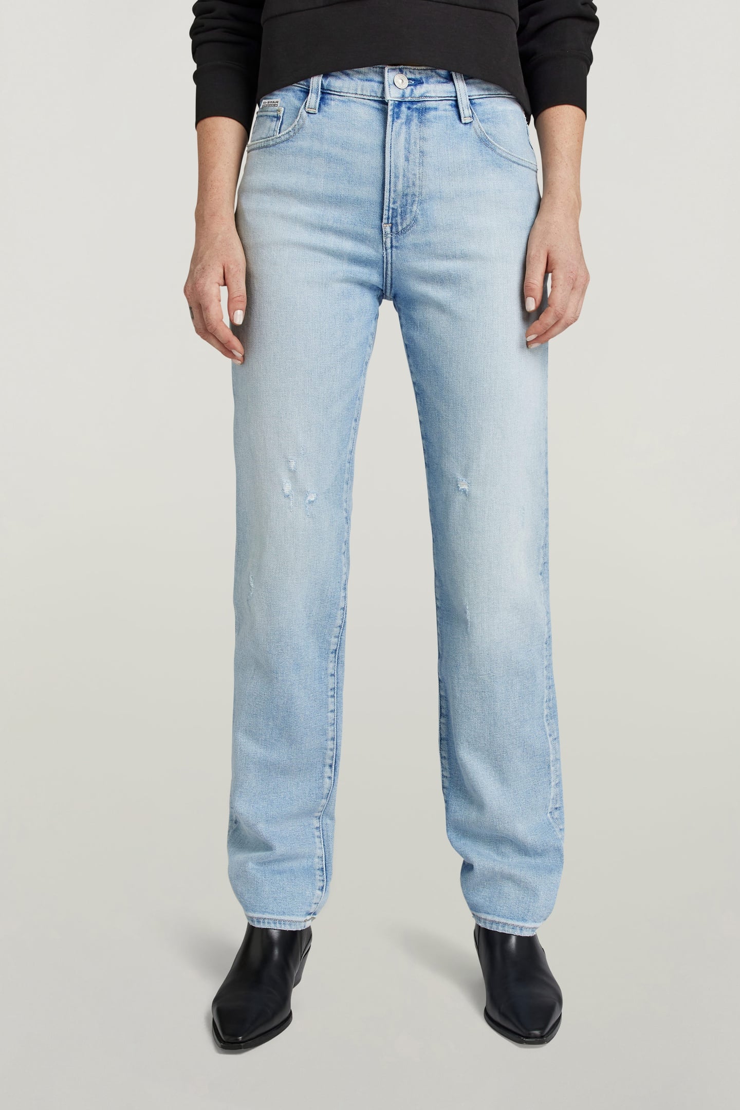 VIKTORIA HIGH STRAIGHT LIGHT/PASTEL BLUE 1