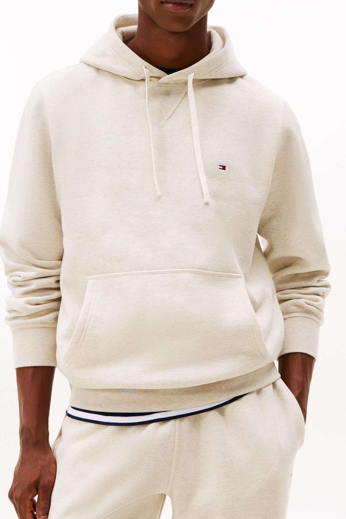 ESSENTIAL SEASONAL FLEECE HEATHERED OATMILK 3