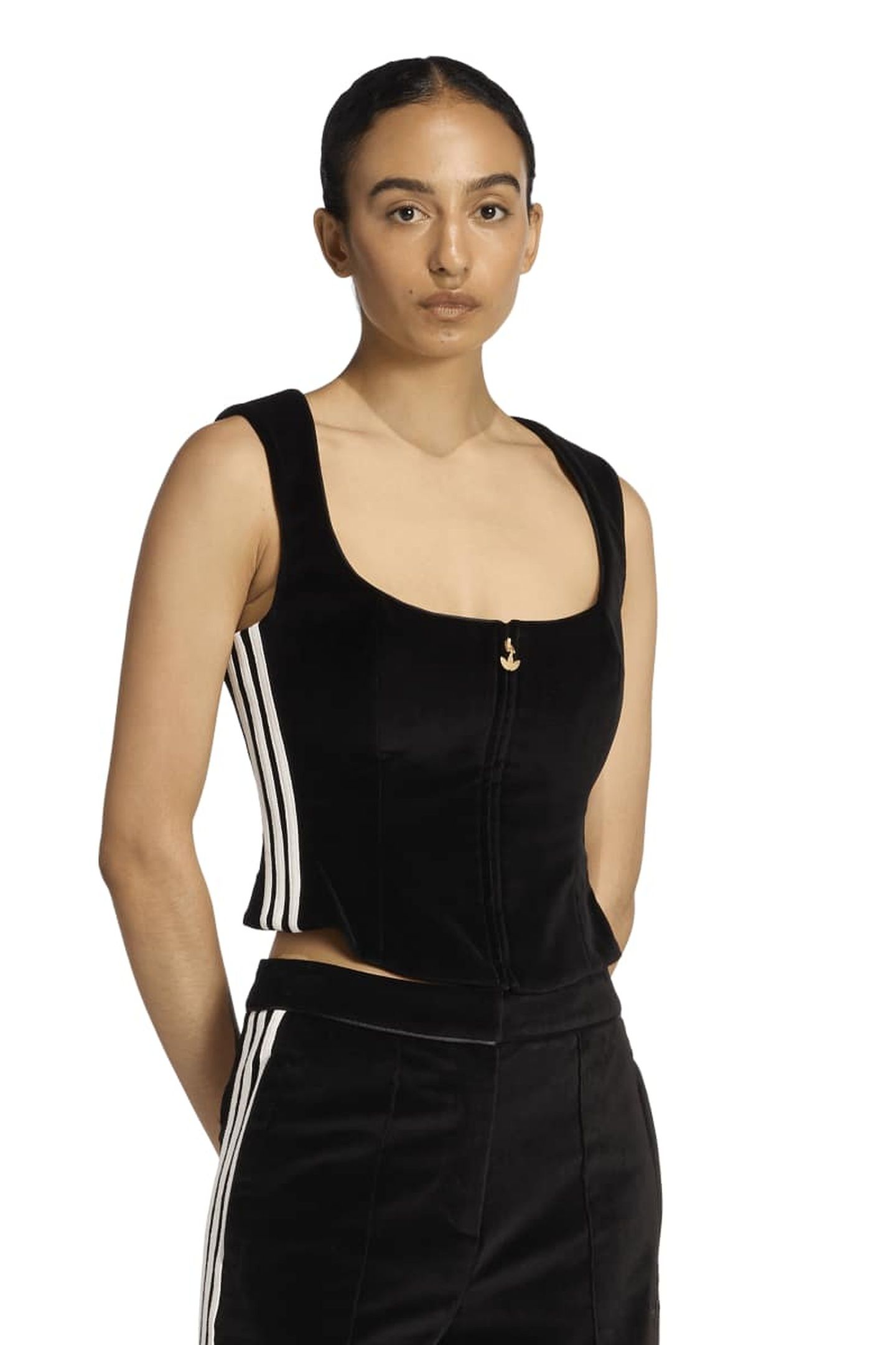 VELVET CORSET BLACK 1