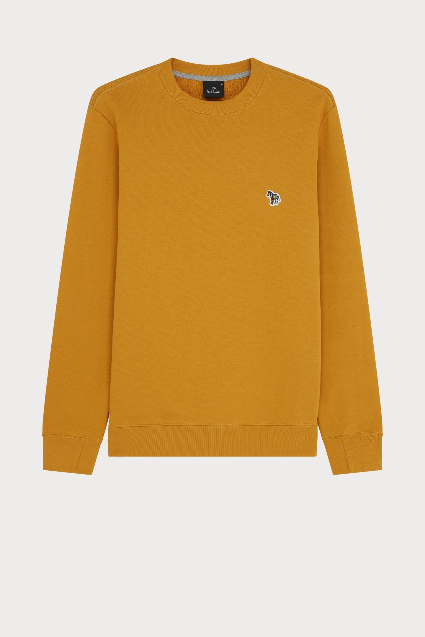 MENS REG FIT SWEATSHIRT ZEBRA OCHRE 5