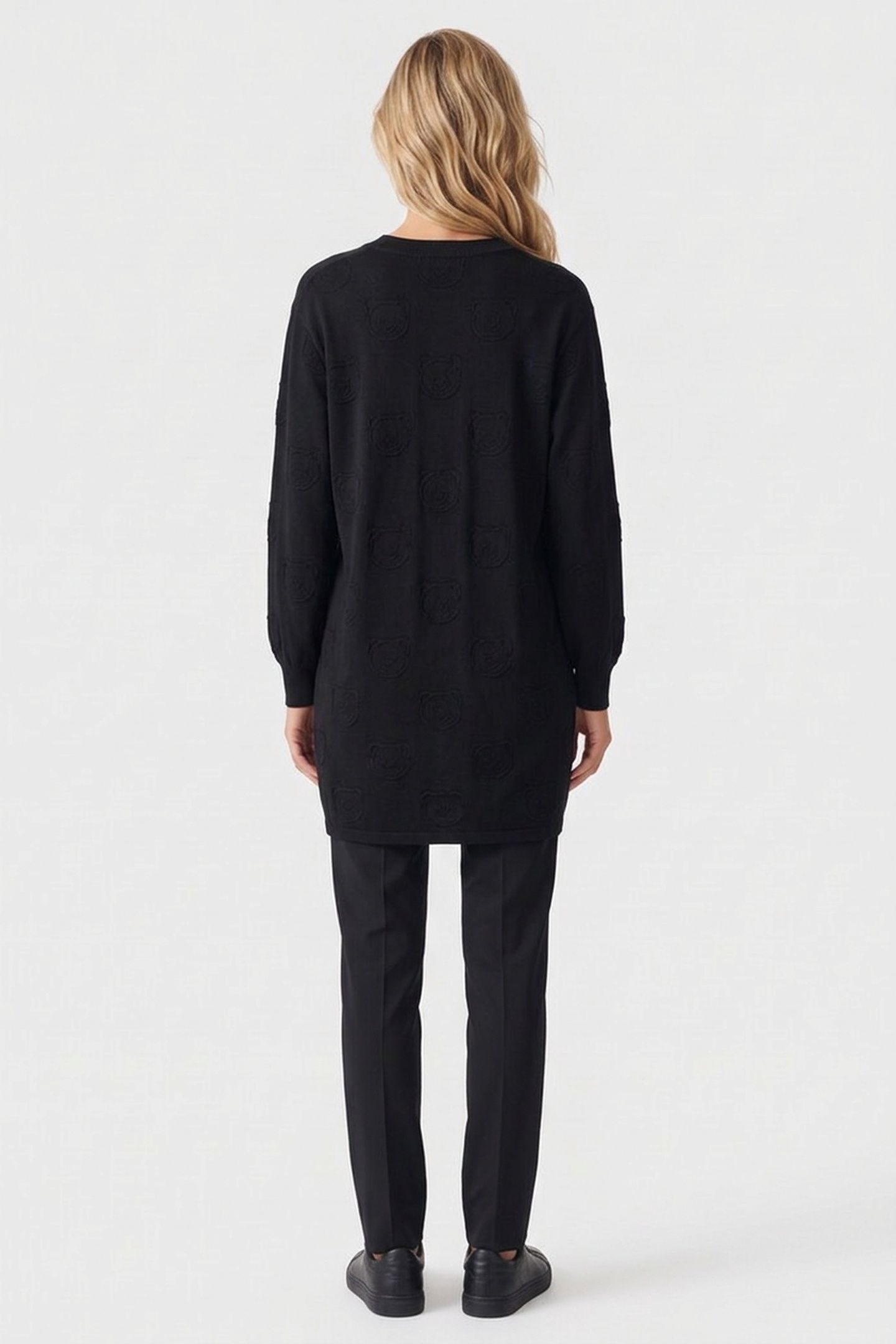 KNITTED JACKET BLACK 2