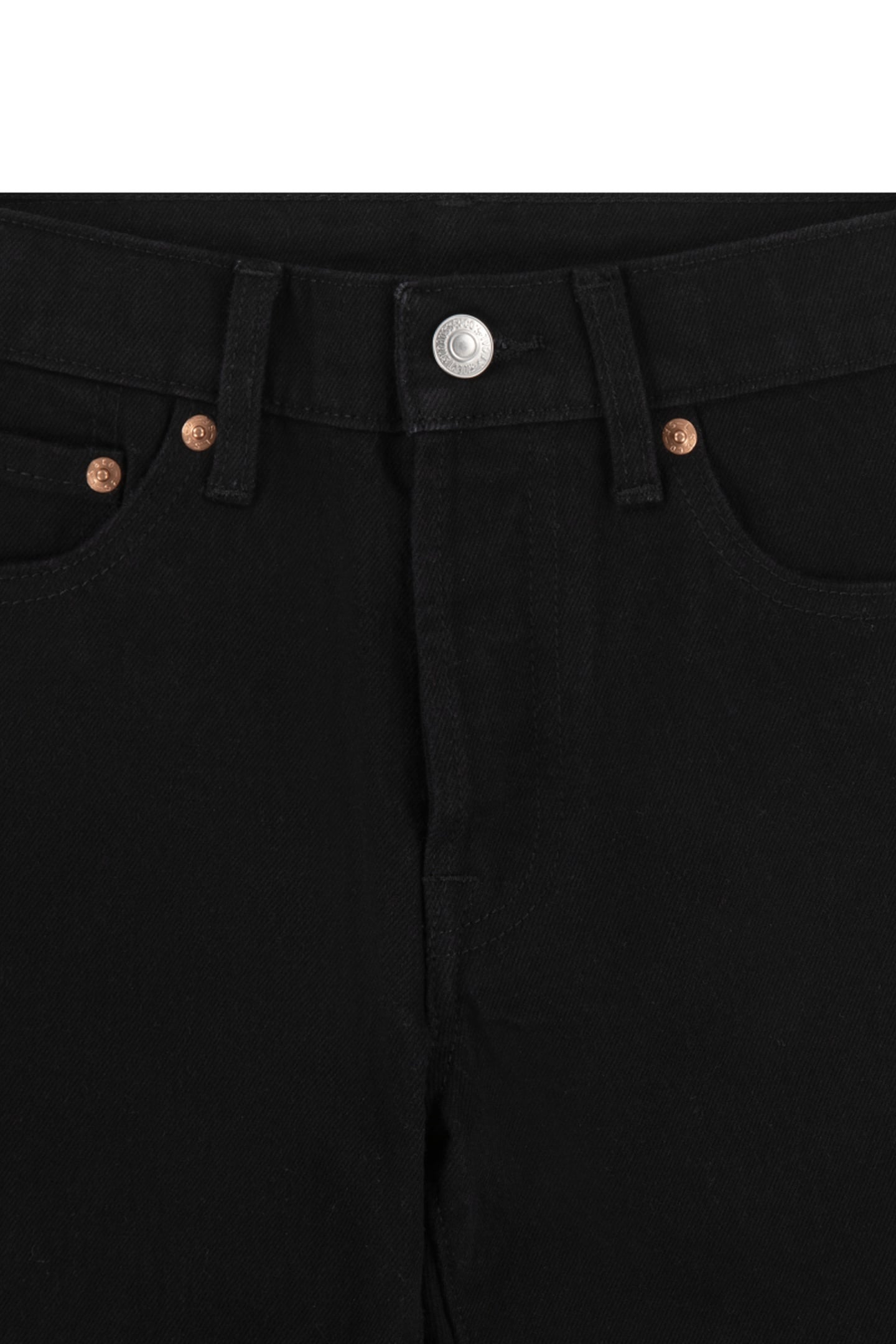 GIRLS 501 ORIGINAL JEANS BLACK 4