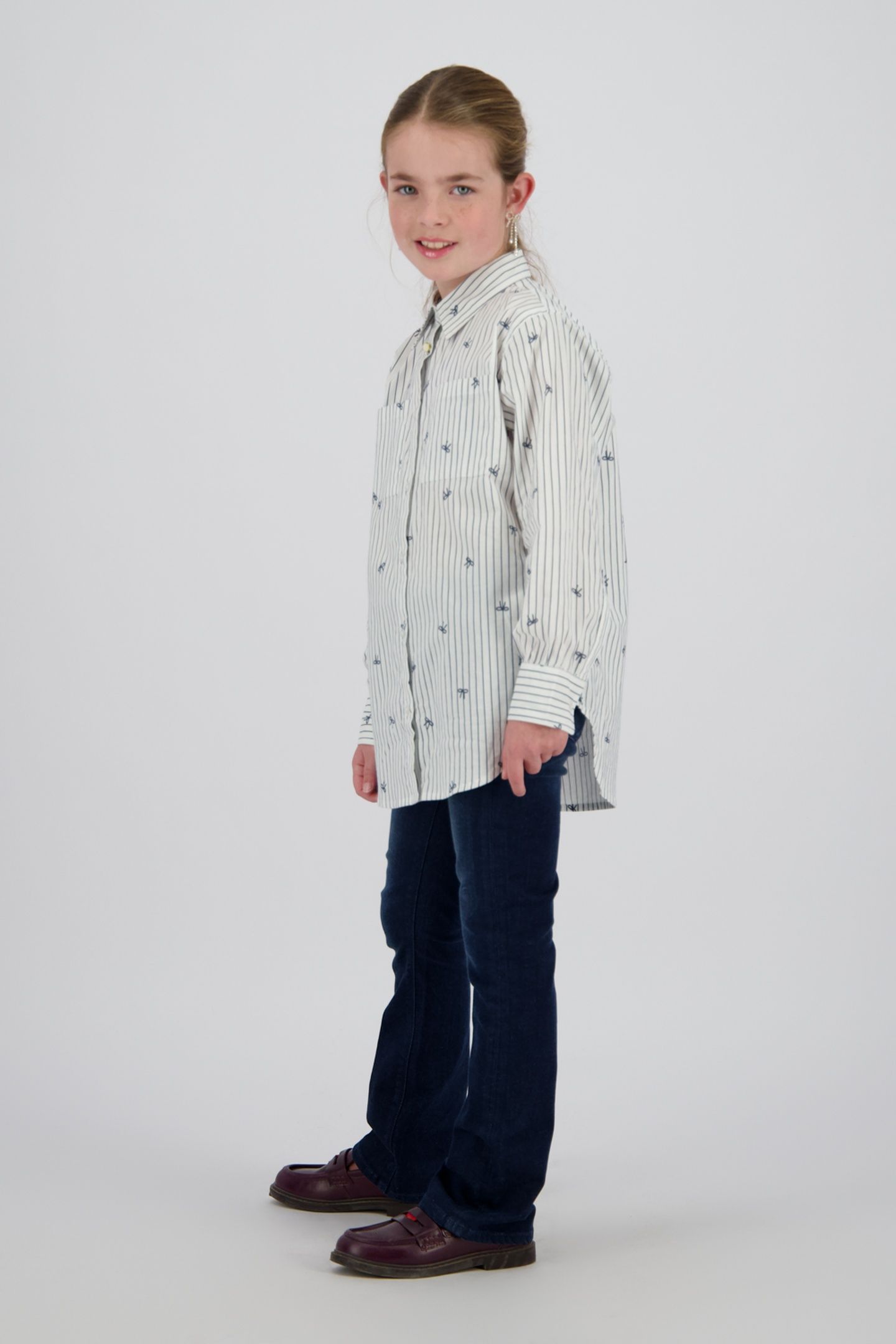 GIRLS LORANDA BLOUSE SNOW WHITE 3