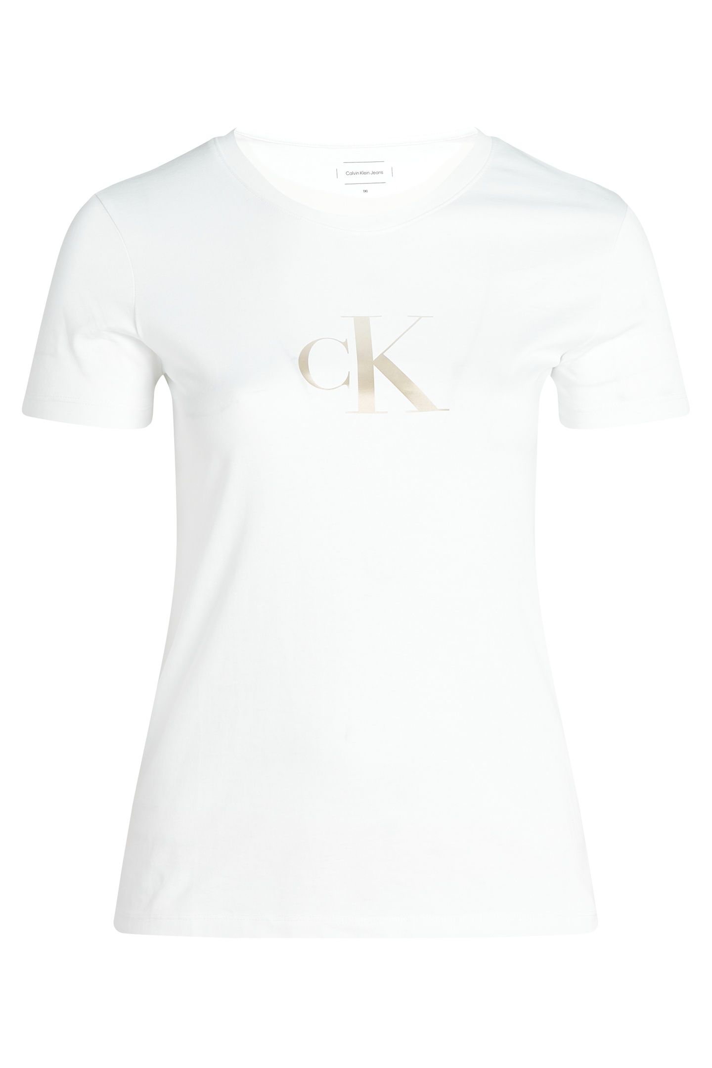 PLUS GRADIENT TEE BRIGHT WHITE 4