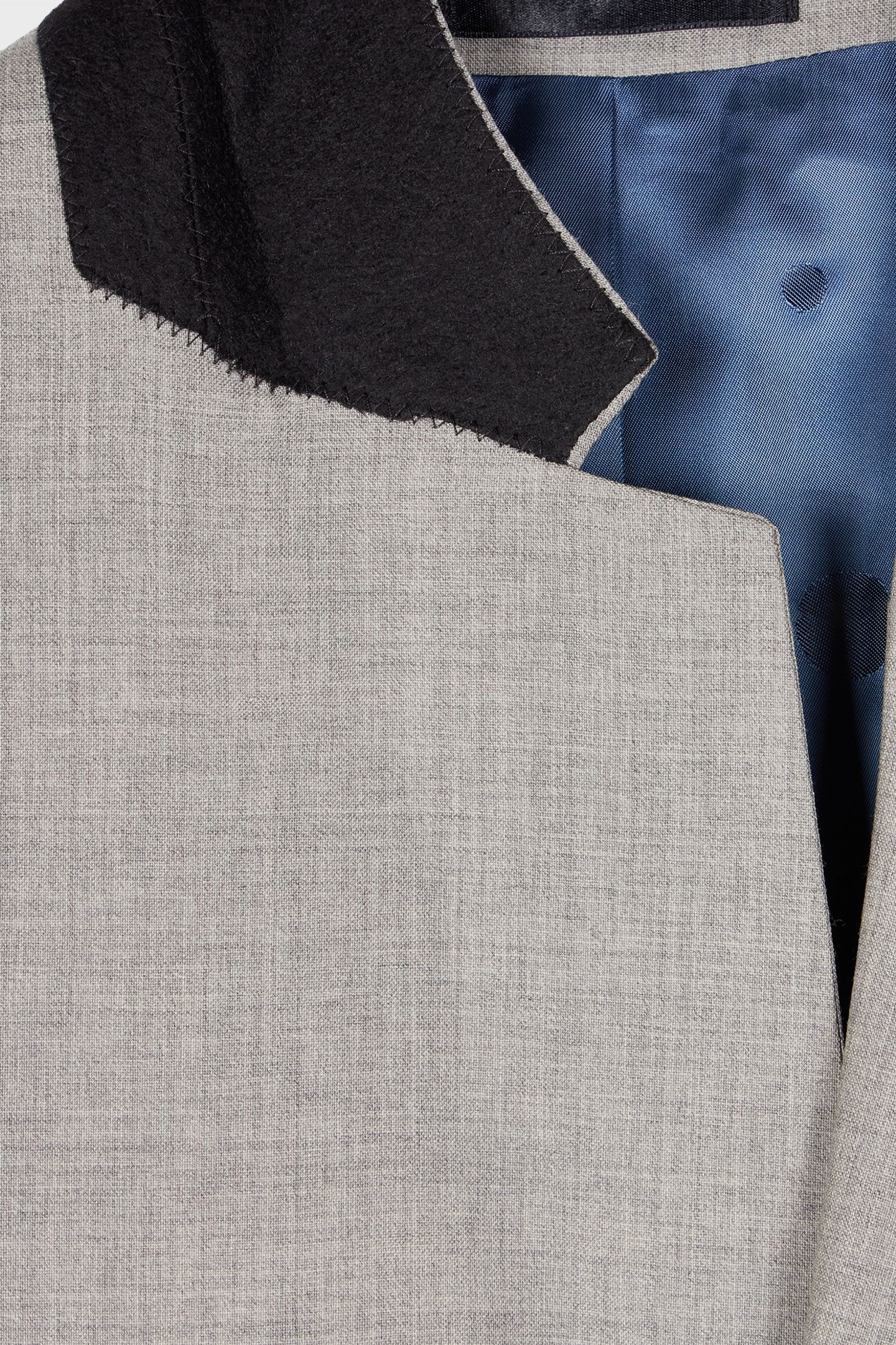 MENS TAILORED FIT 2 BUTTON SUIT GREY 4