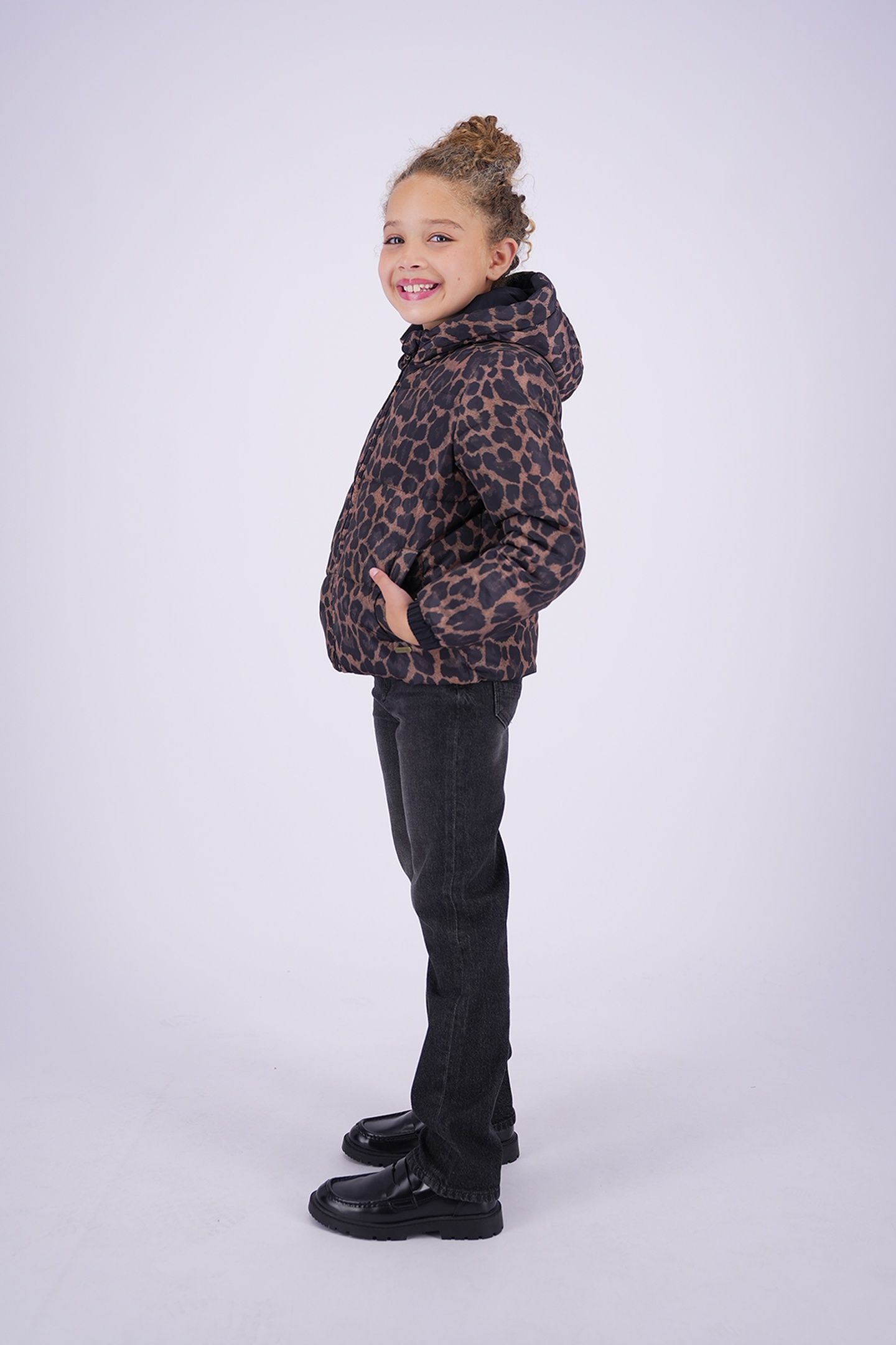 GIRLS TAMIA JACKET OUTDOOR DEEP BLACK 3