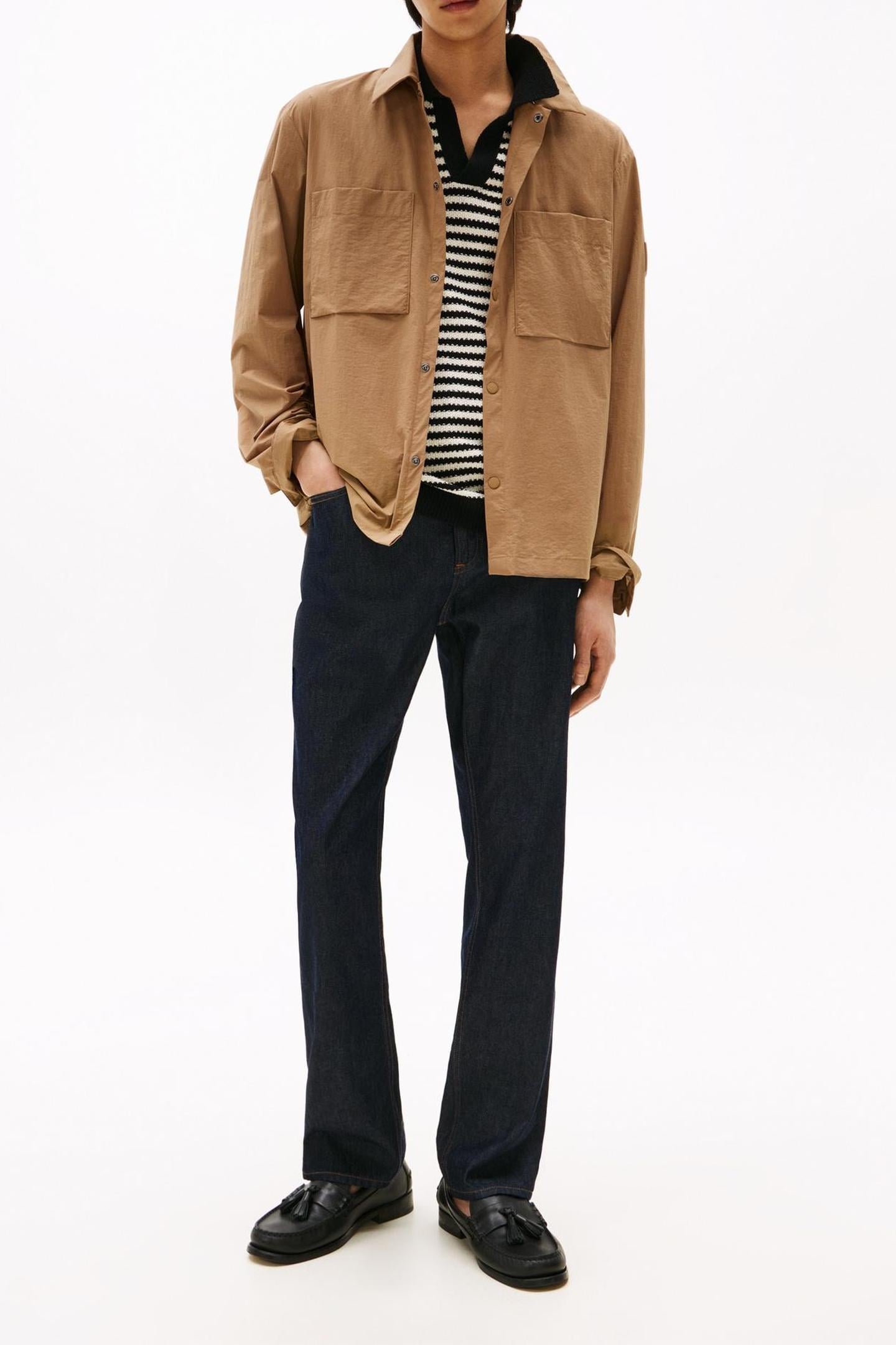TECH SHIRT JACKET SOFT MOCHA 2