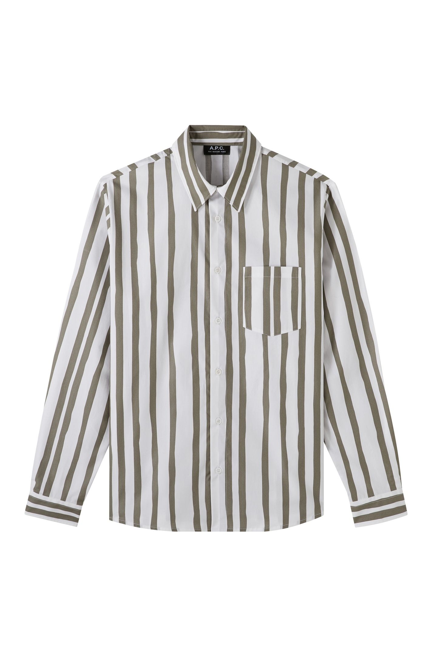UNISEX SHIRT MATHIEU OLIVE 2