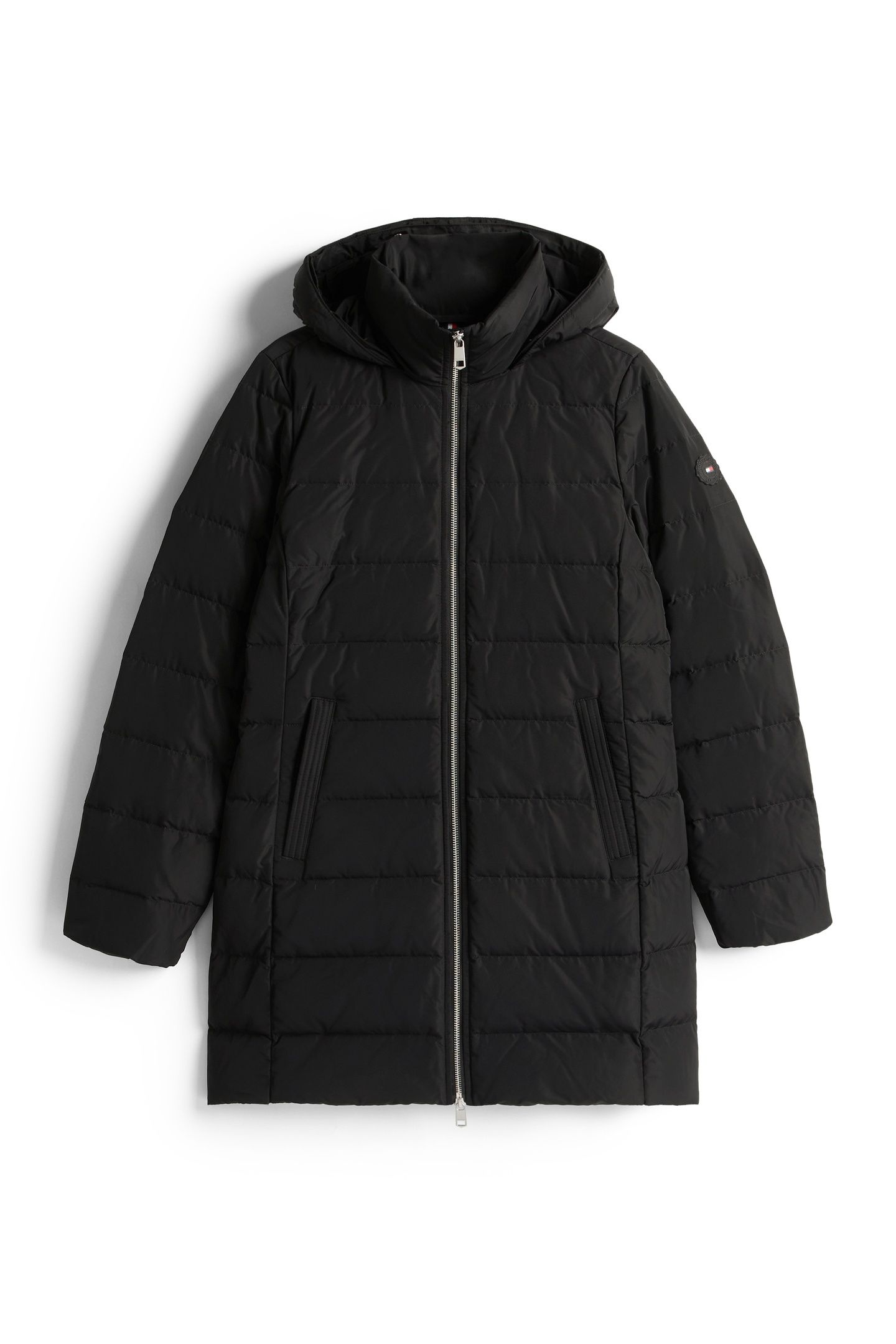 MW DOWN SLIM COAT BLACK 3