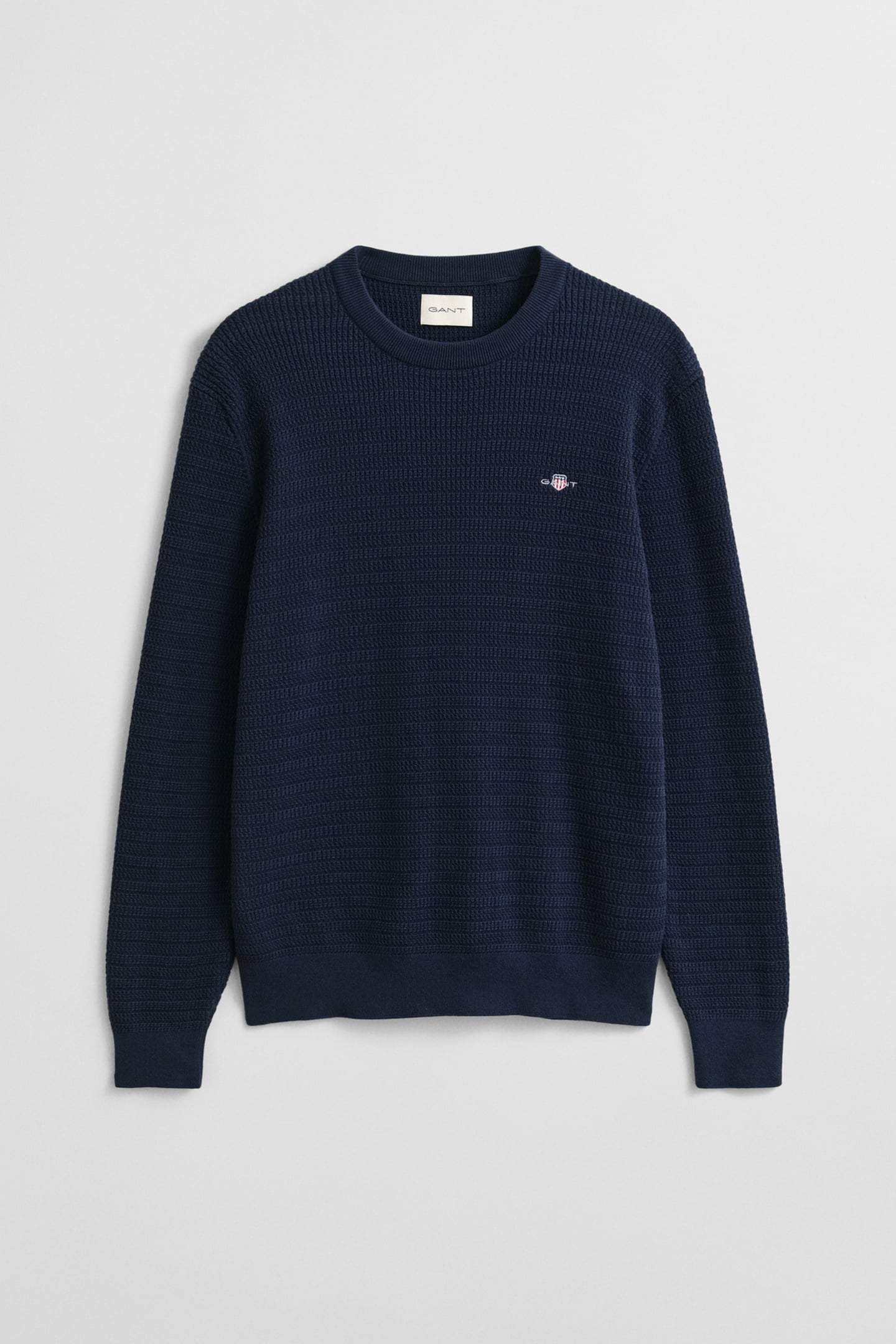 MINI CABLE C-NECK EVENING BLUE 4
