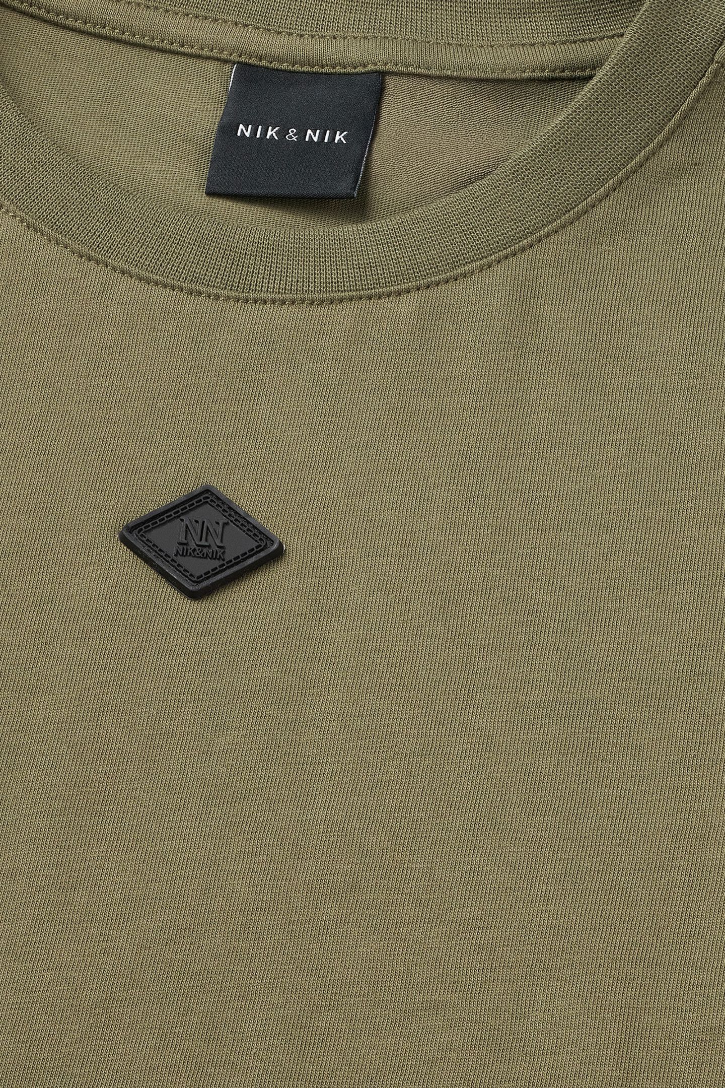 DERYA T-SHIRT BRONZE GREEN 3