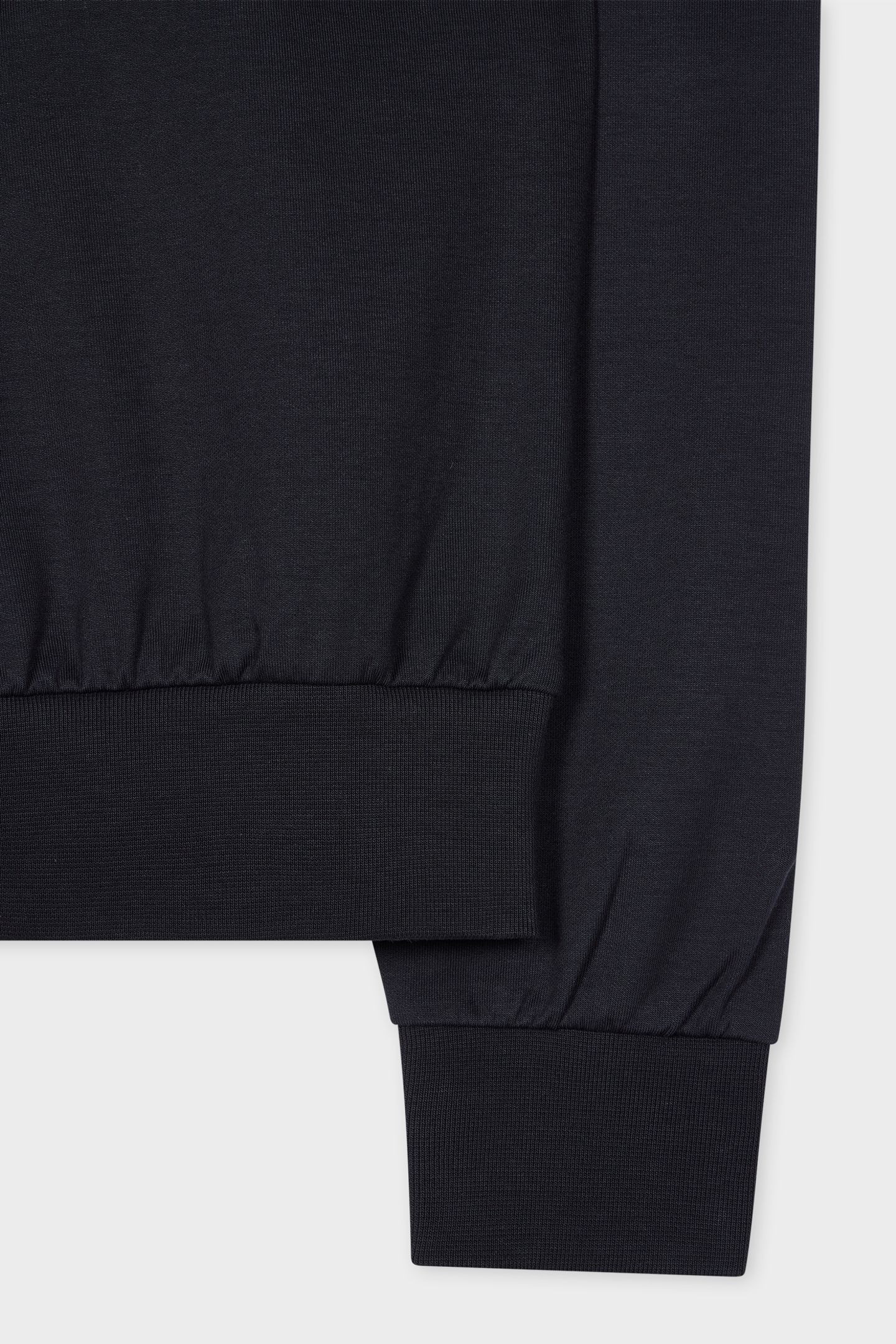 MENS SWEATSHIRT WITH CHEST EMBROIDERY VERY DARK NAVY 6