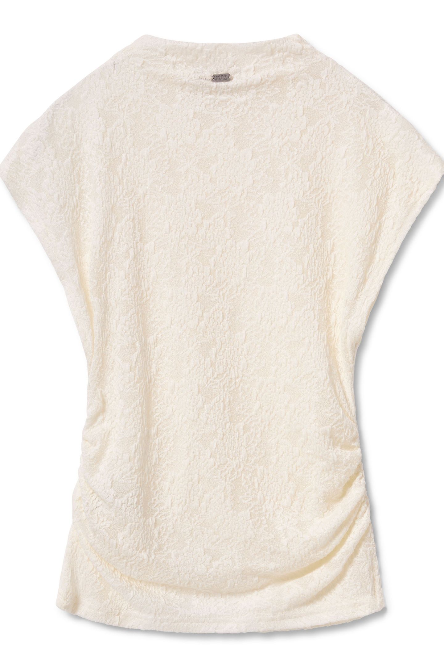 DOLMAN SLEEVE TOP ANTIQUE WHITE 5