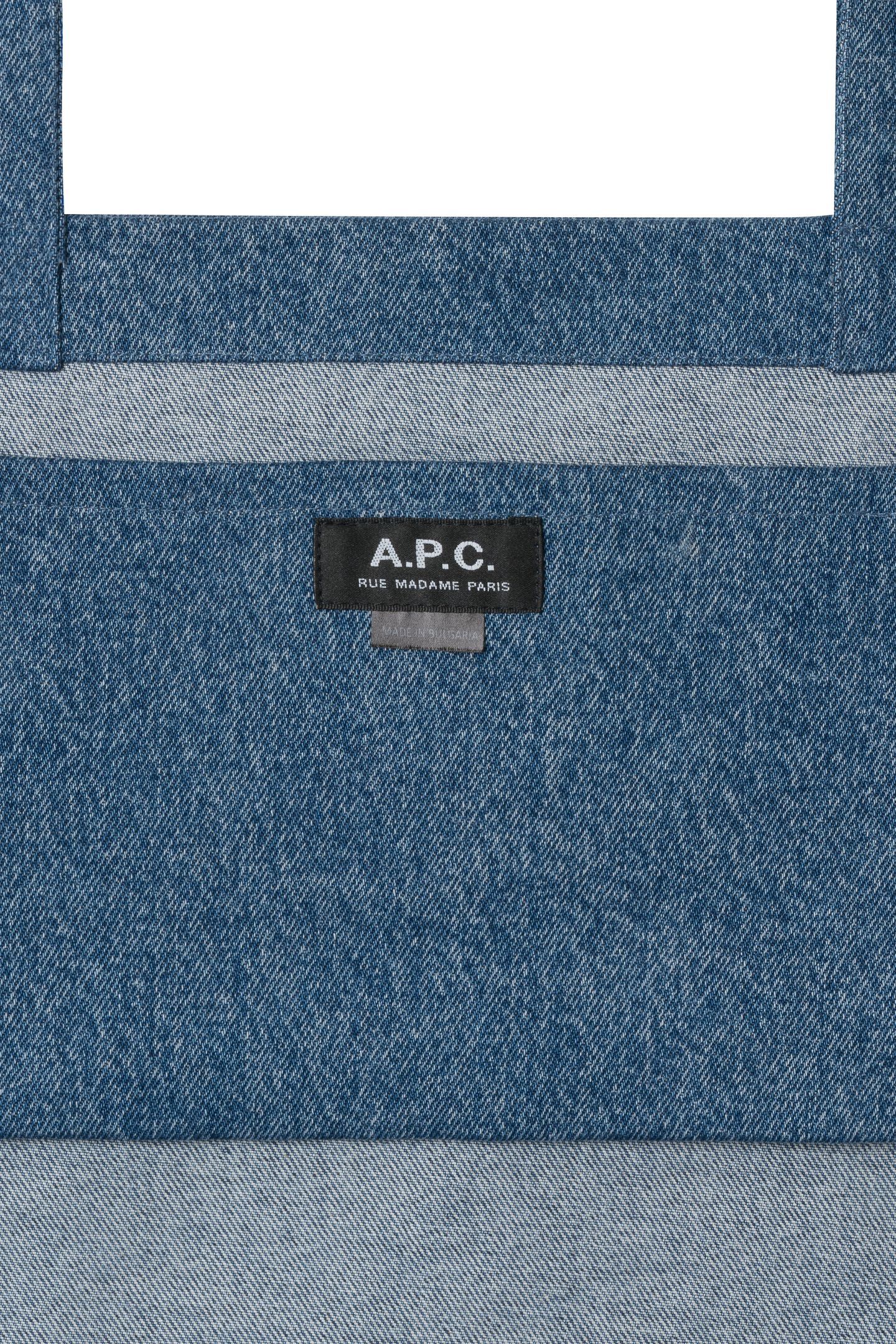 UNISEX SHOPPING BAG DIANE WASHED INDIGO 2
