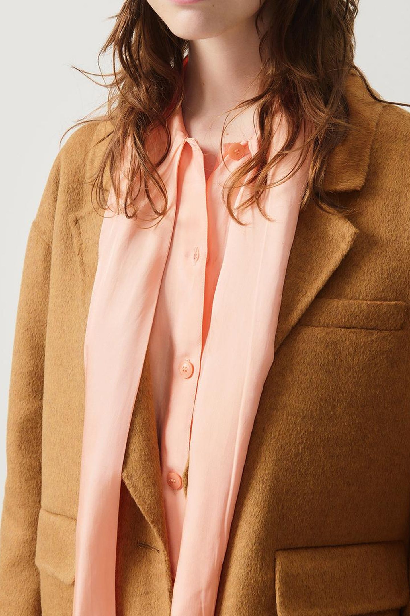 DADOULOVE-C COAT CACAHUETE CHINE 7